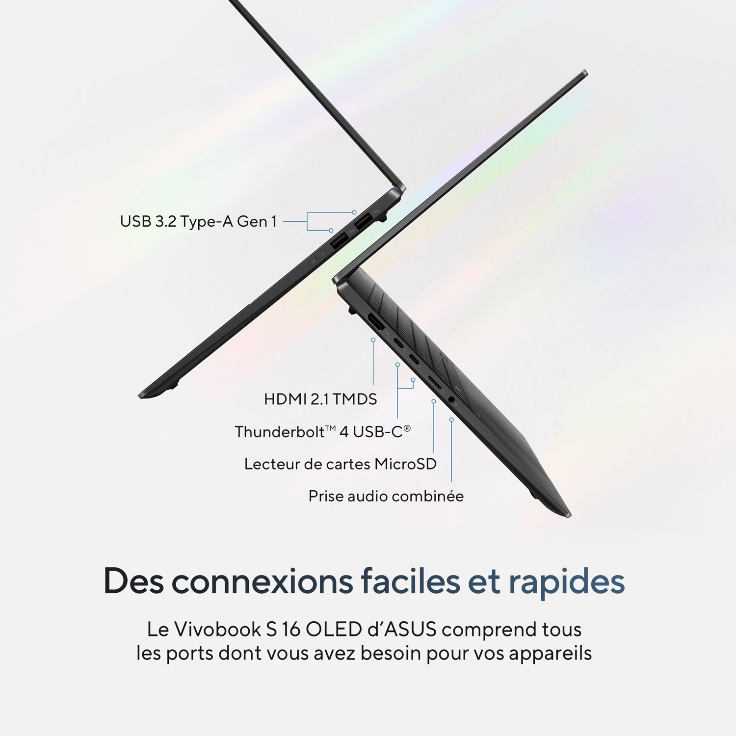 ASUS Vivobook S 16 OLED 16" Laptop - Neutral Black