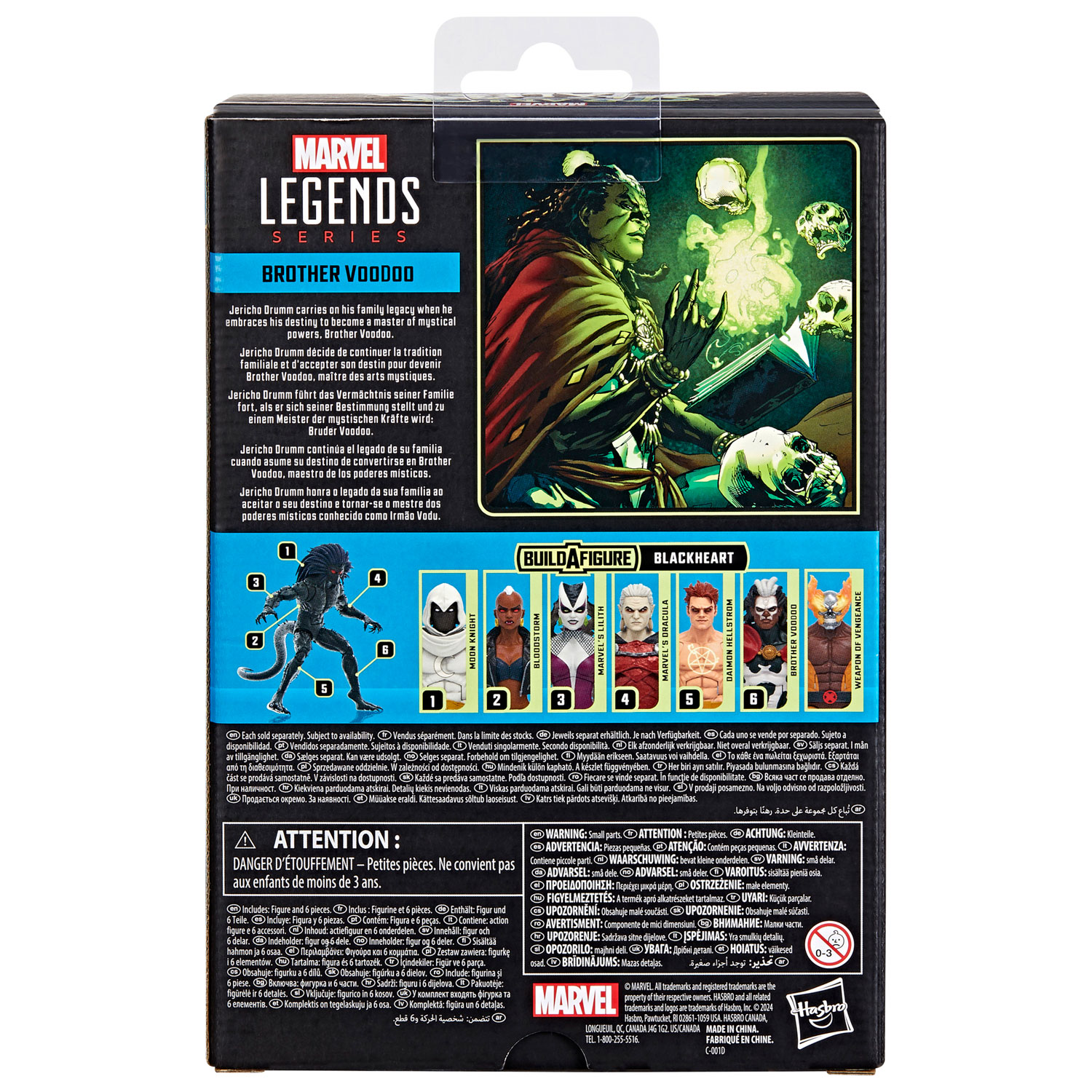 Hasbro Marvel Legends Series - Strange Tales Brother Voodoo Action Figure