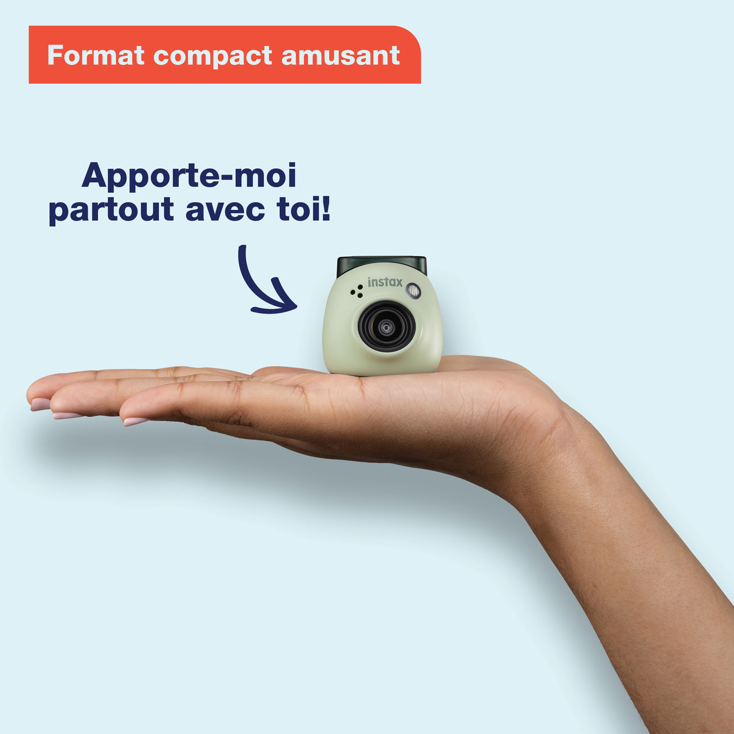 Appareil photo numérique Instax Pal de Fujifilm - Bleu lavande