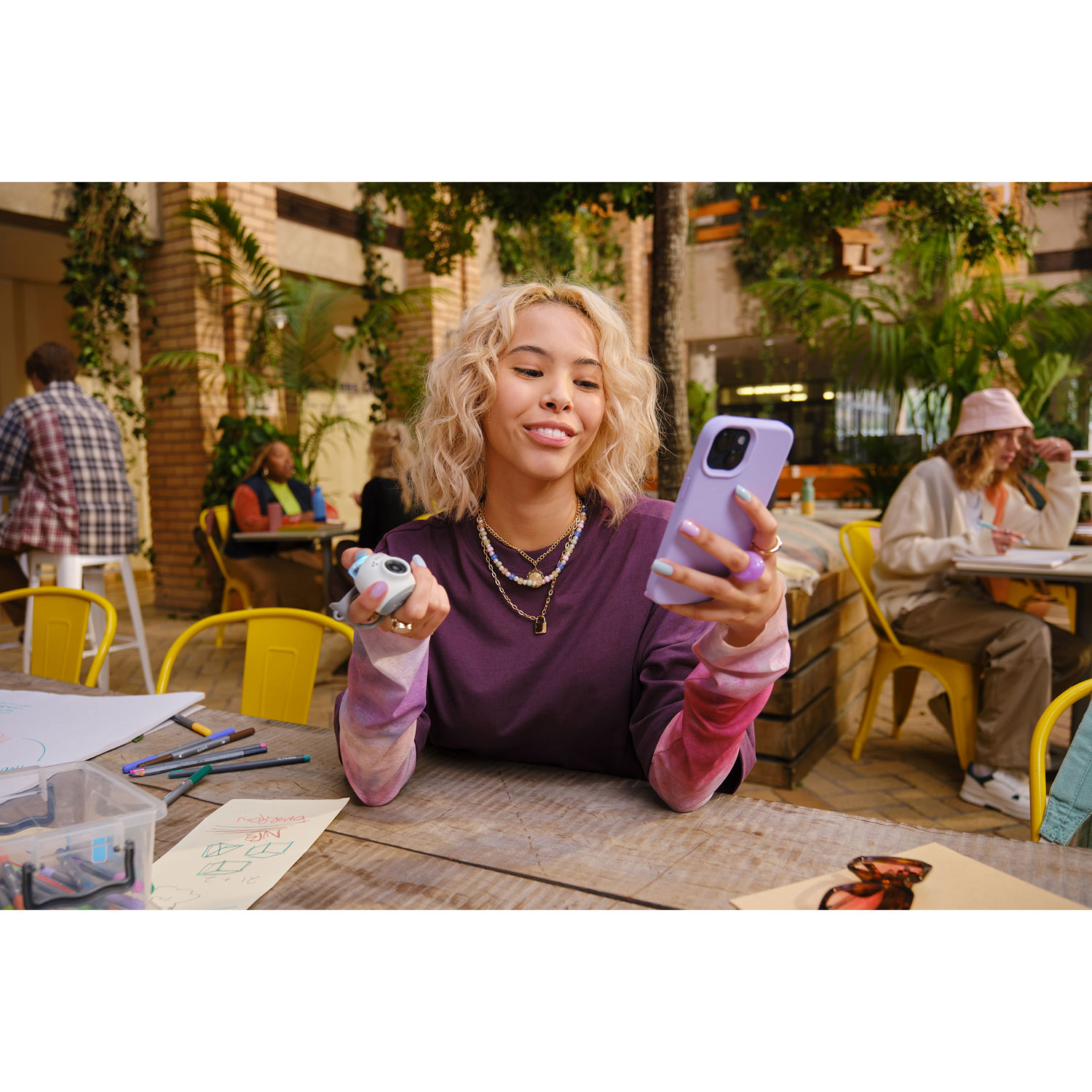 Appareil photo numérique Instax Pal de Fujifilm - Vert pistache