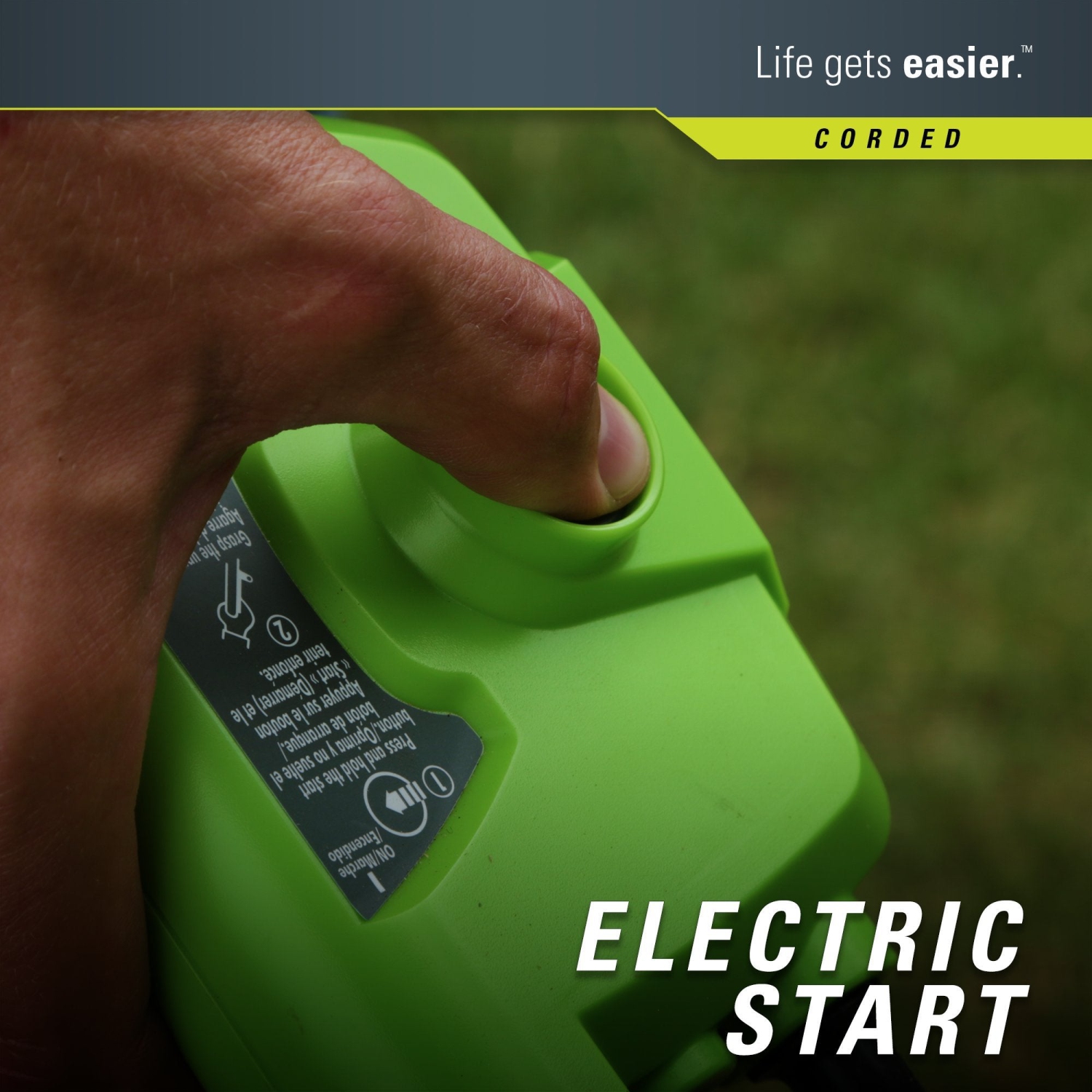 Greenworks 13-Amp 21" Electric Corded Lawn Mower