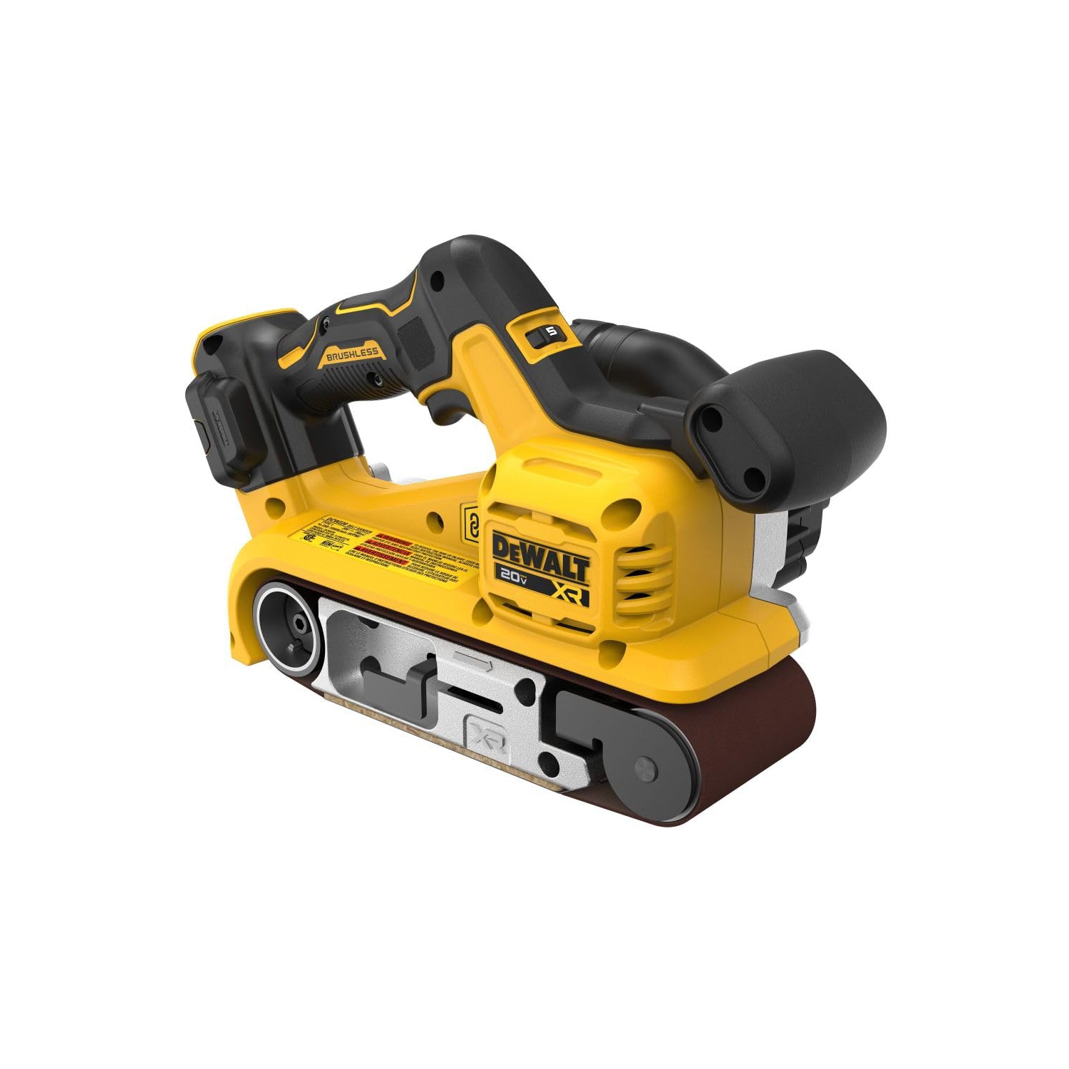 Ponceuse à courroie sans balai DeWALT 20&nbsp;V MAX 3 x 21 po, outil sans fil seulement