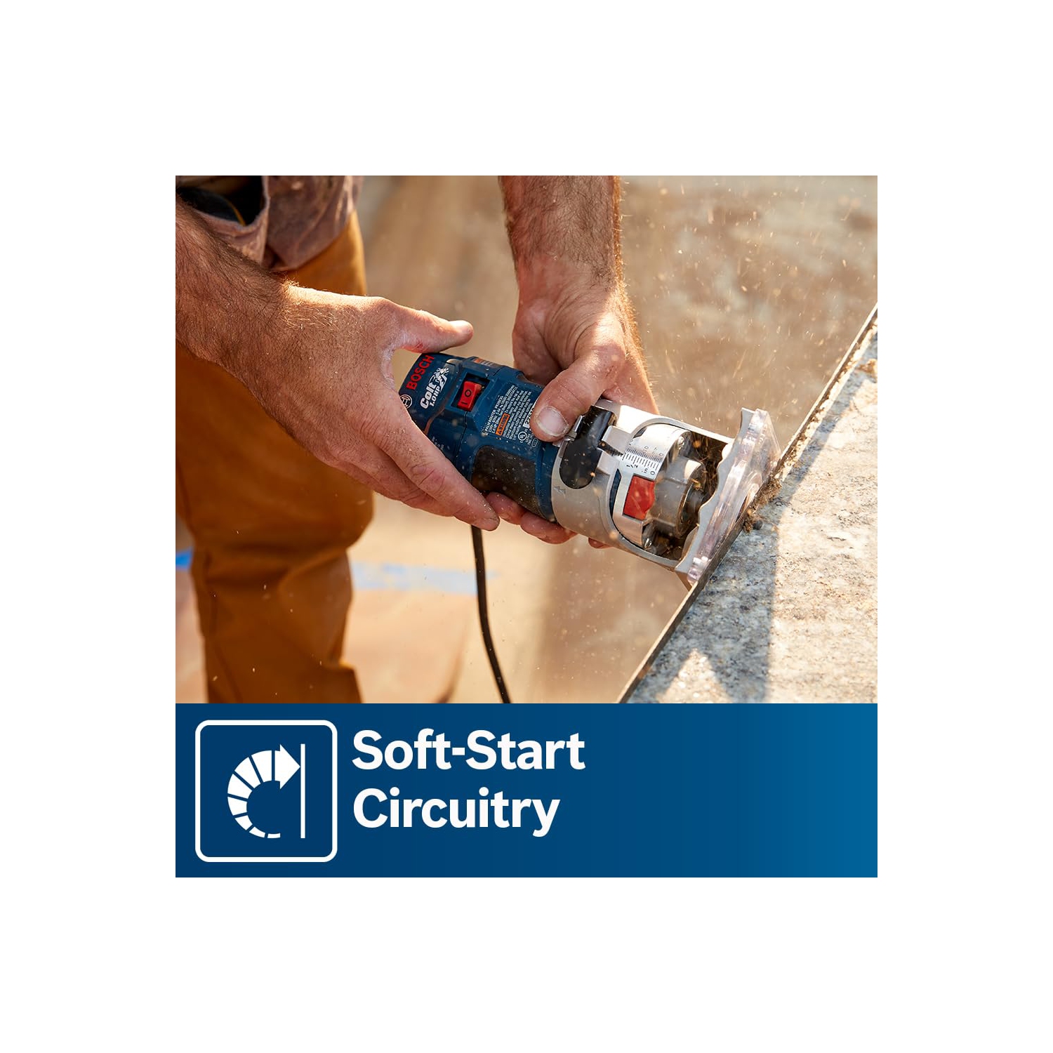 Bosch PR20EVS – routeur électronique à vitesse variable Colt, 1 chevaux, 5,6 a