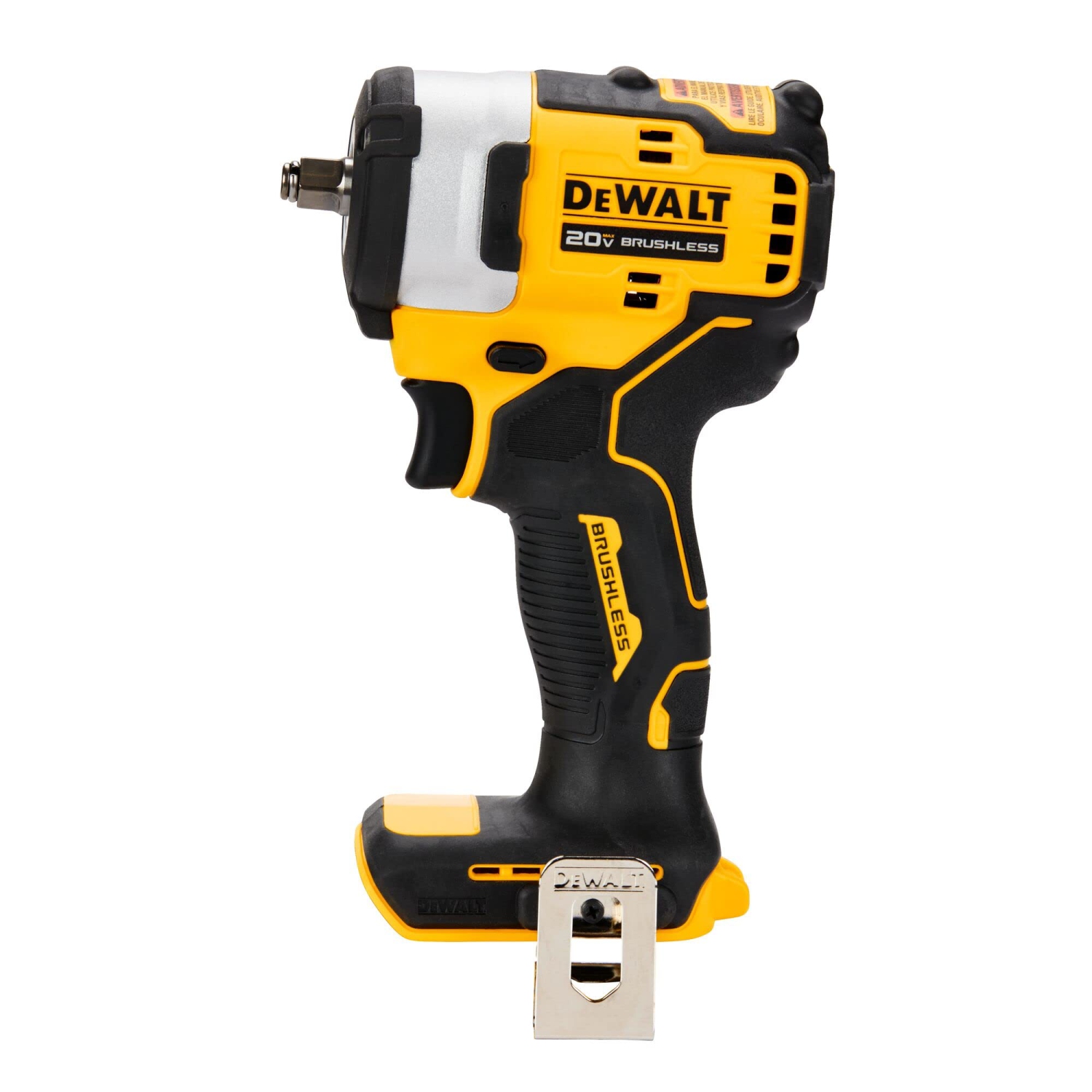 Clé à chocs compacte sans balai DeWALT 20&nbsp;V MAX, 3 V/8In V (outil seulement)