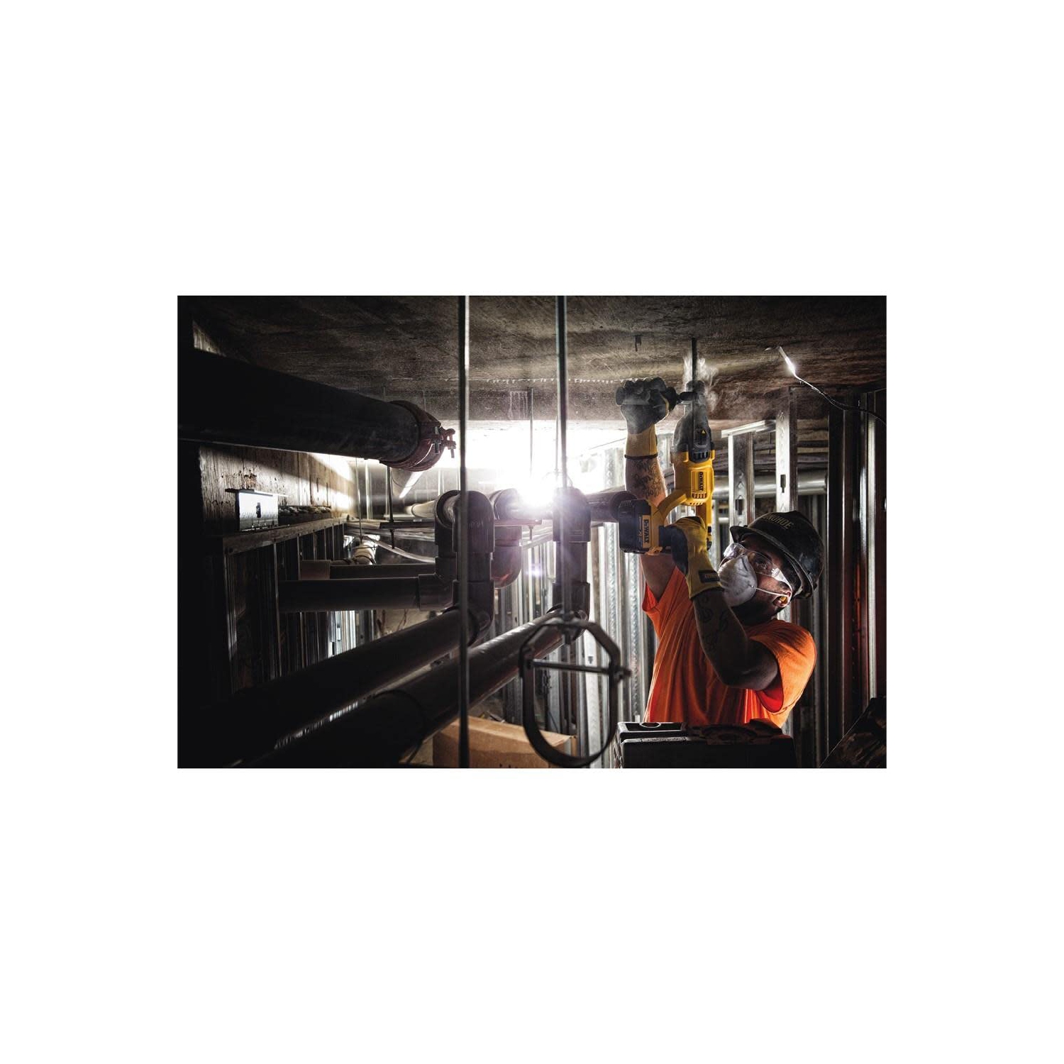 DEWALT 20V MAX* XR Cordless Rotary Hammer Drill, 1” D-Handle, Tool Only