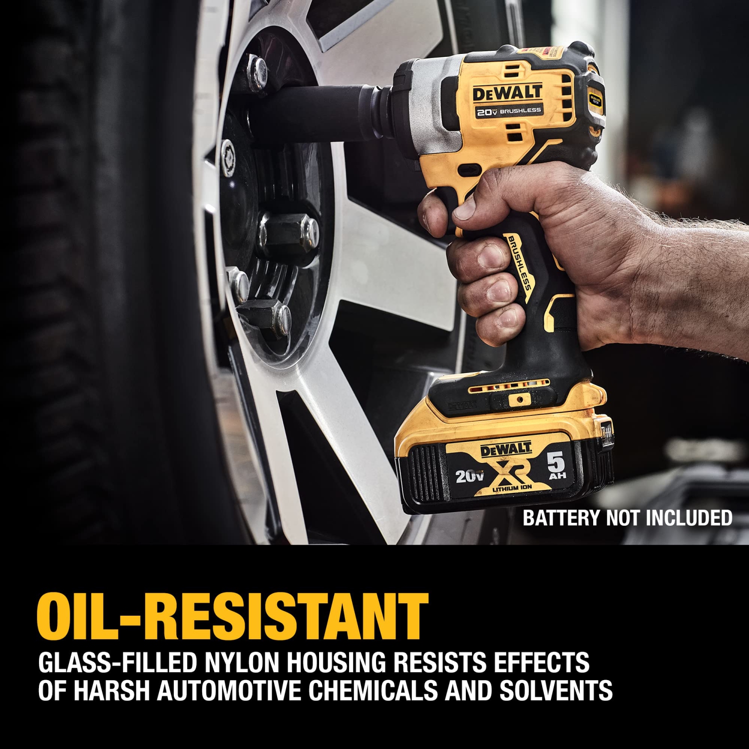 DEWALT DCF911B 20V MAX* 1/2" Impact Wrench with Hog Ring Anvil