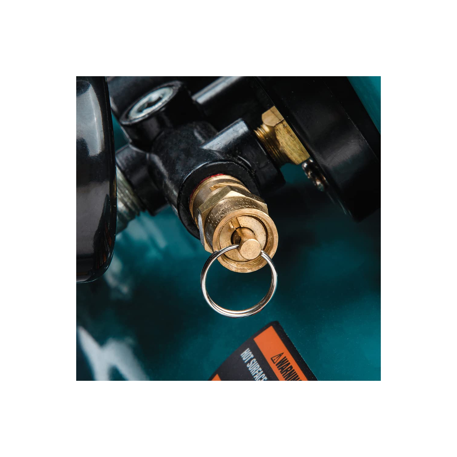 Makita MAC100Q Quiet Series, 1/2&nbsp;HP, 1 gallons, compact, sans huile, compresseur d'air électrique