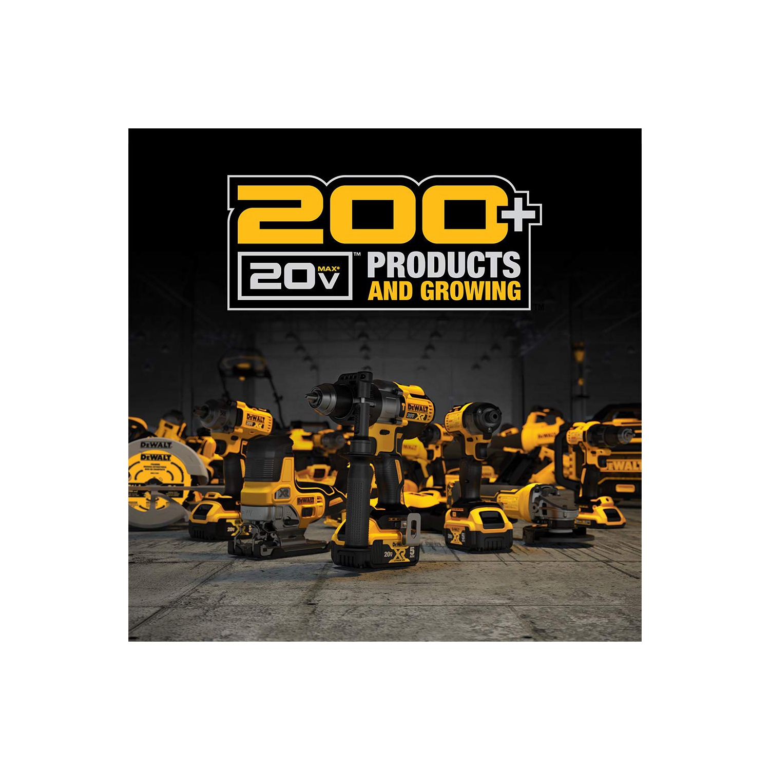 Perceuse et tournevis à percussion sans fil DEWALT 20&nbsp;V MAX*, ensemble d'outils électriques, sans balai, avec 2 batteries et chargeur (DCK2.