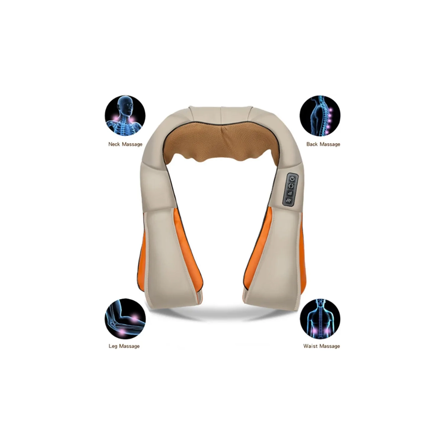 Electric Shiatsu Shoulder & Neck Massager with Heat - Deep Tissue Back and Muscle Relief, Perfect Gifts for Women and Men, Father's Day and Mother's