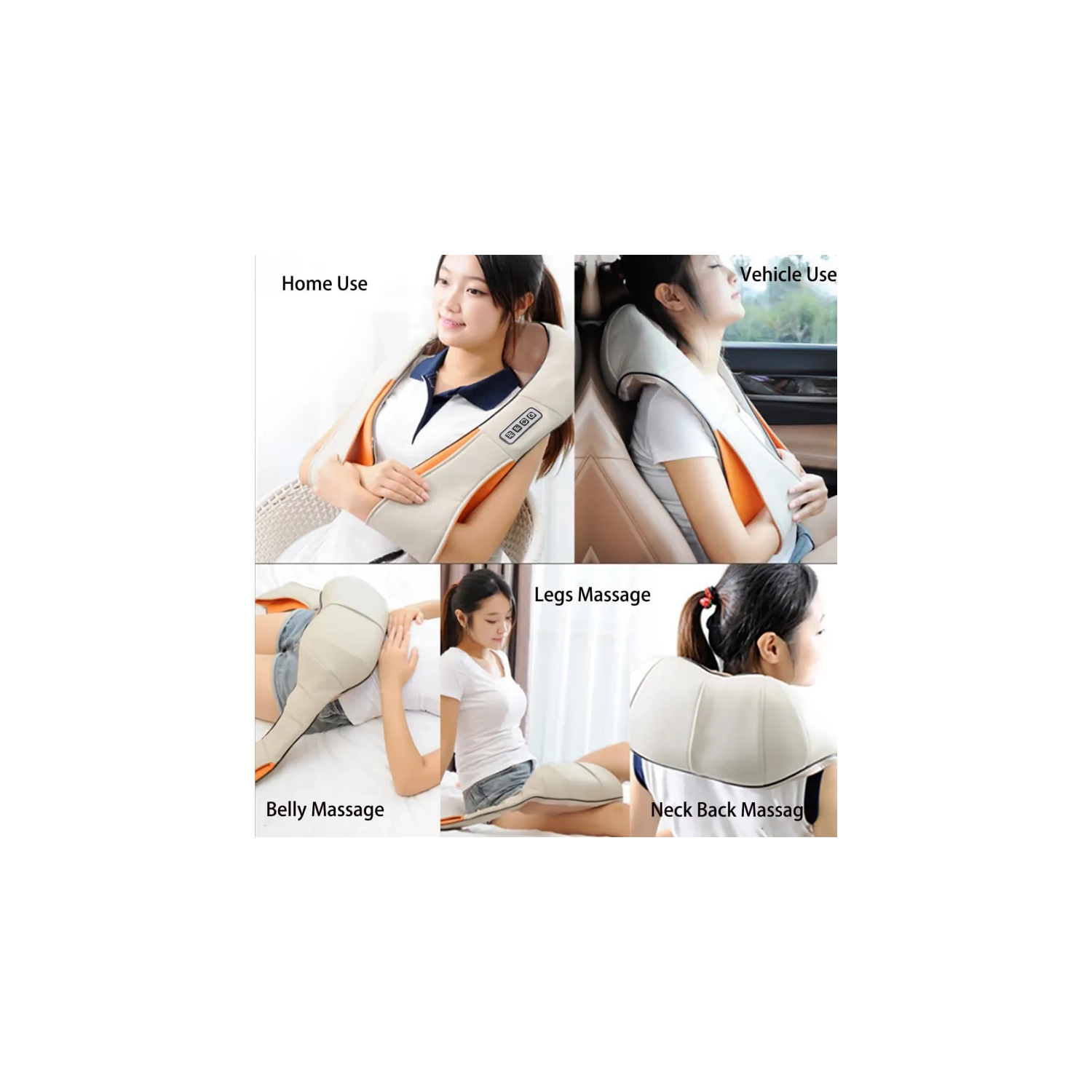 Electric Shiatsu Shoulder & Neck Massager with Heat - Deep Tissue Back and Muscle Relief, Perfect Gifts for Women and Men, Father's Day and Mother's