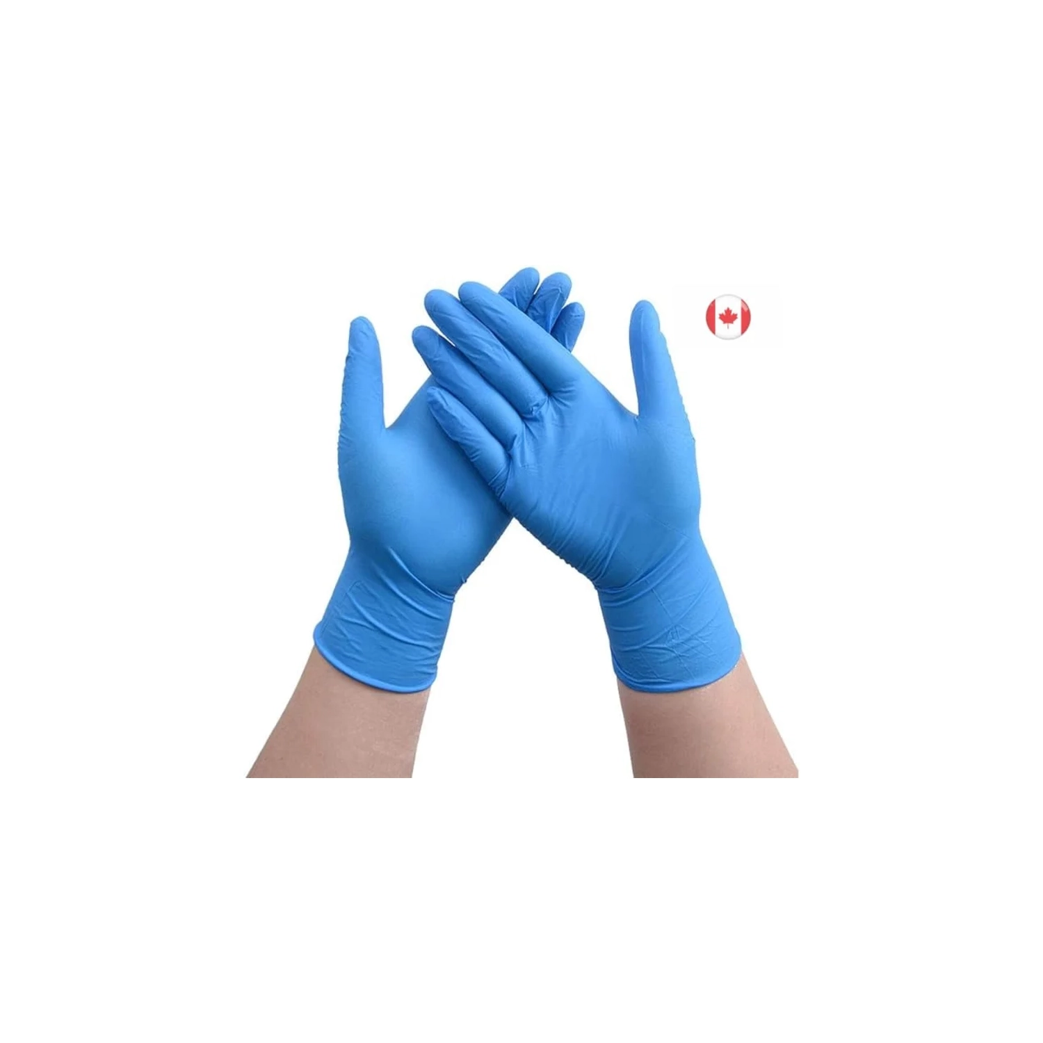 100pcs Disposable Nitrile Gloves - 6 Mil Durable, Waterproof Household Cleaning Gloves for Kitchen, Tattoo, Hair Dyeing, Pet Care, Beauty Salons, and