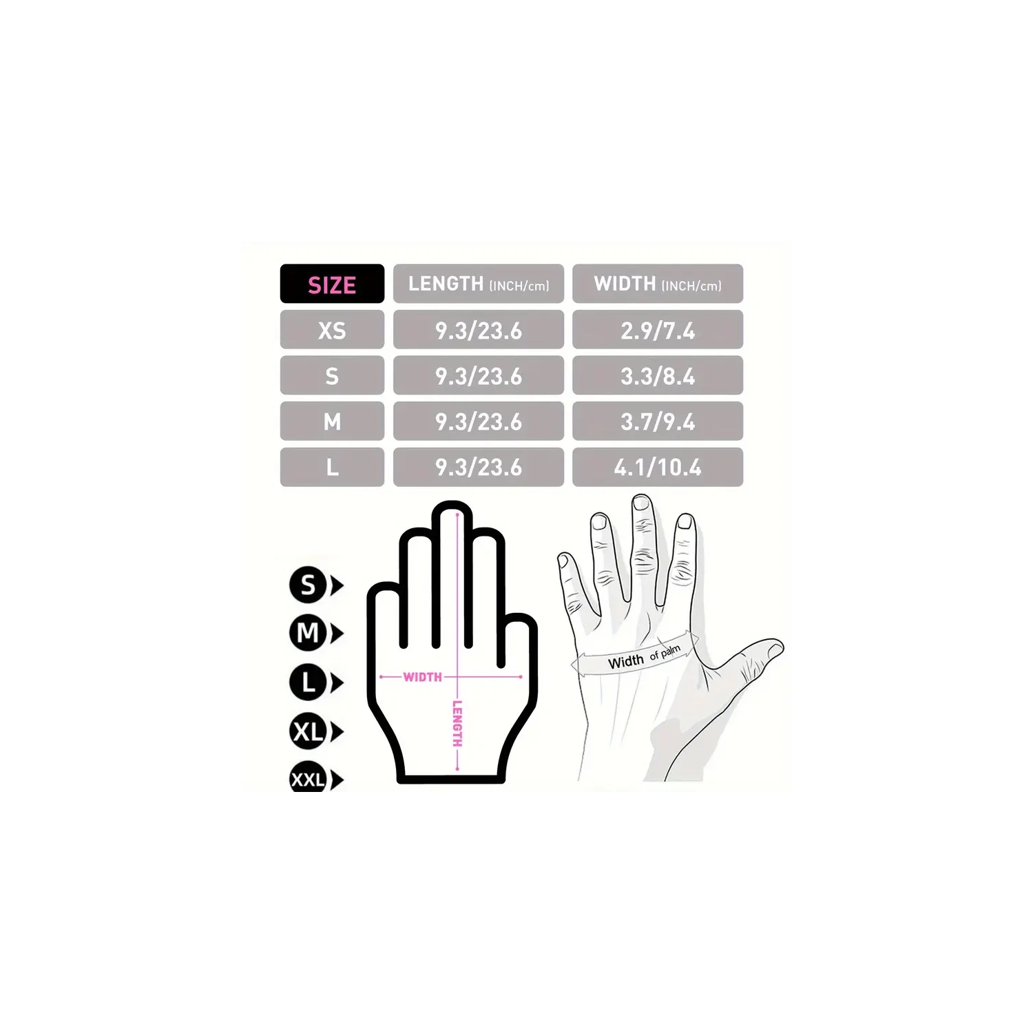 100pcs Disposable Nitrile Gloves - 6 Mil Durable, Waterproof Household Cleaning Gloves for Kitchen, Tattoo, Hair Dyeing, Pet Care, Beauty Salons, and