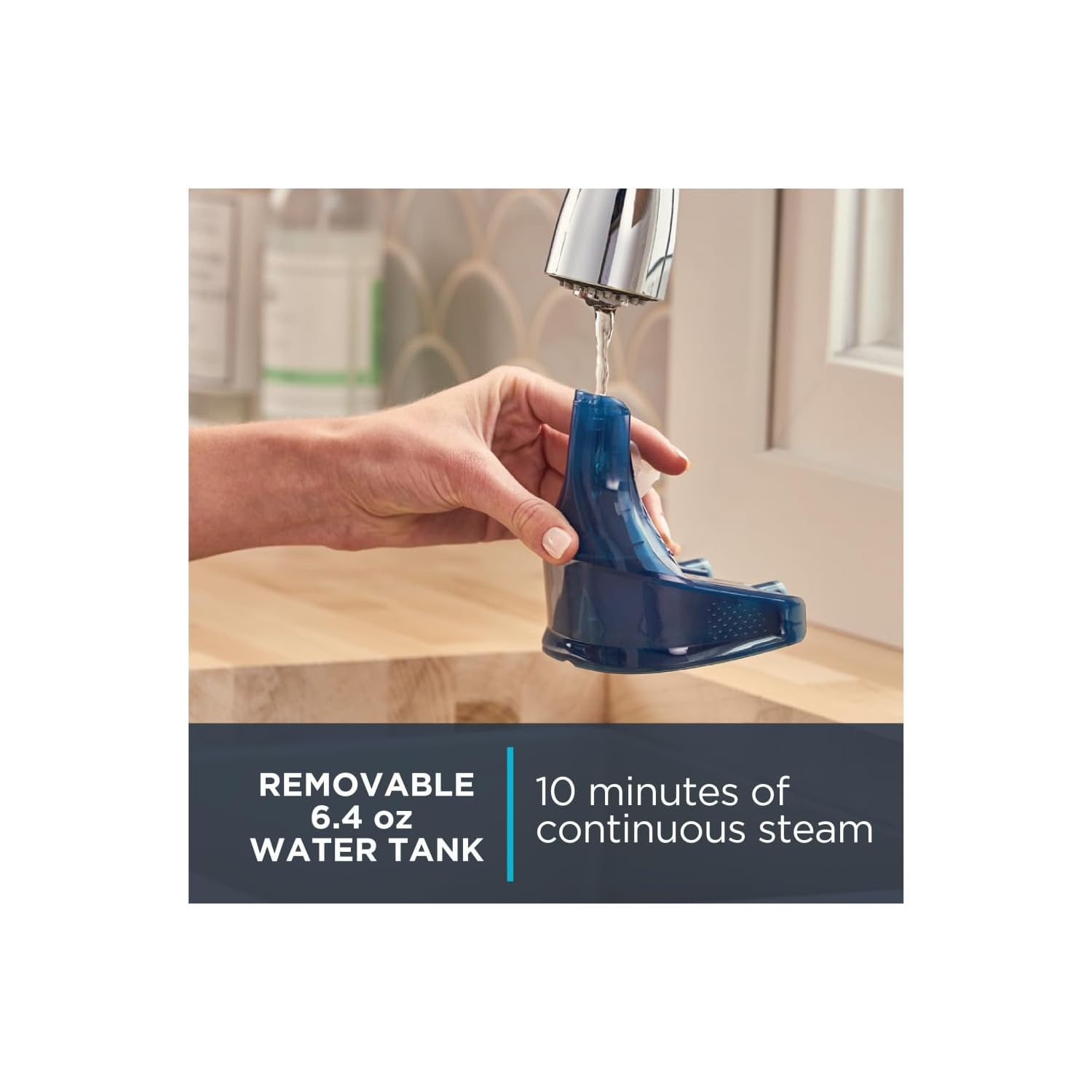 Rowenta – défroisseur à vapeur portatif X-CEL pour vêtements, 25 secondes de chaleur, capacité de 6,7 oz, coton, laine, poly, soie, lin, nylon, 1600