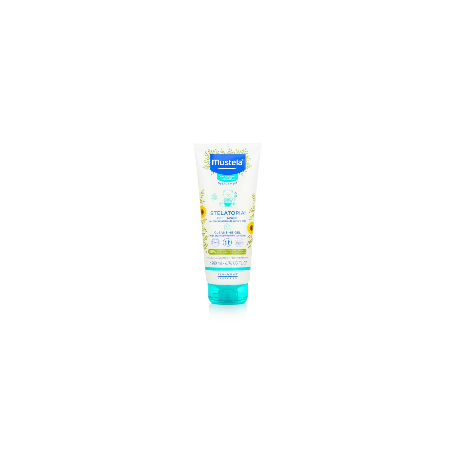 Stelatopia Cleansing Gel - For Atopic-prone Skin - 200ml/6.76oz