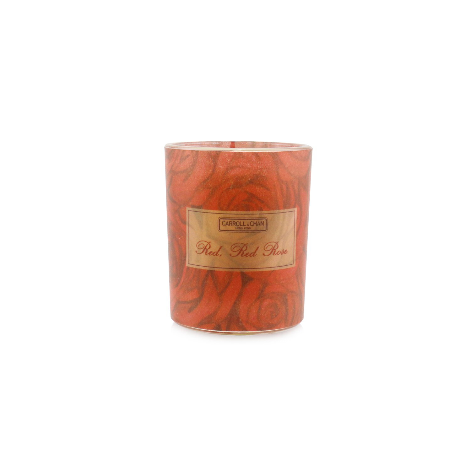 Bougie votive 100 % cire d'abeille - Rouge rose - 65&nbsp;g/2,3&nbsp;oz