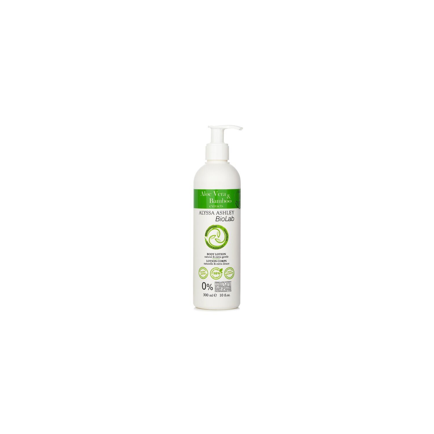 Biolab Aloe Vera &amp; Bamboo Body Lotion 300ml/10oz