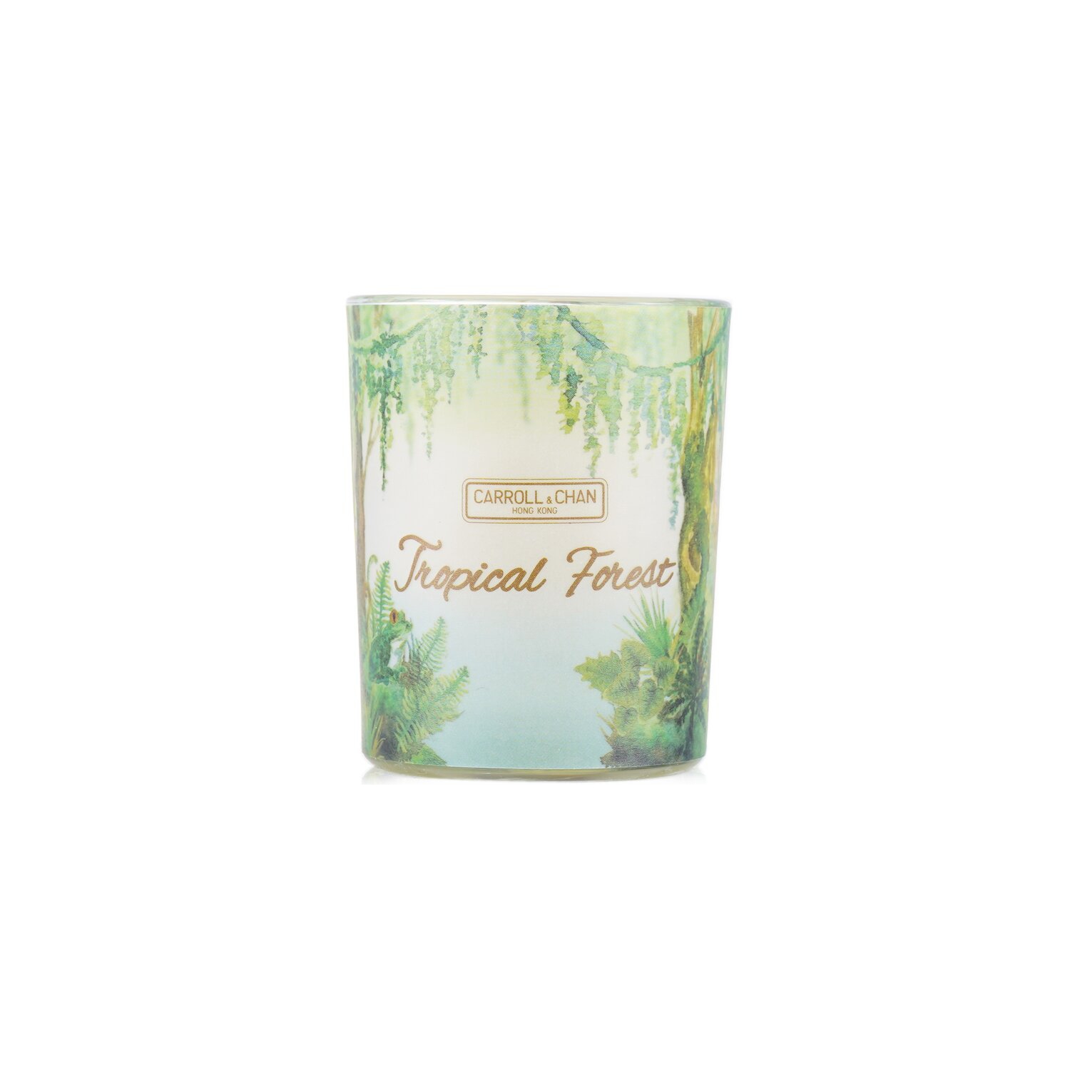 Bougie votive à 100 % cire d'abeille – Forêt tropicale 65&nbsp;g/2,3&nbsp;oz