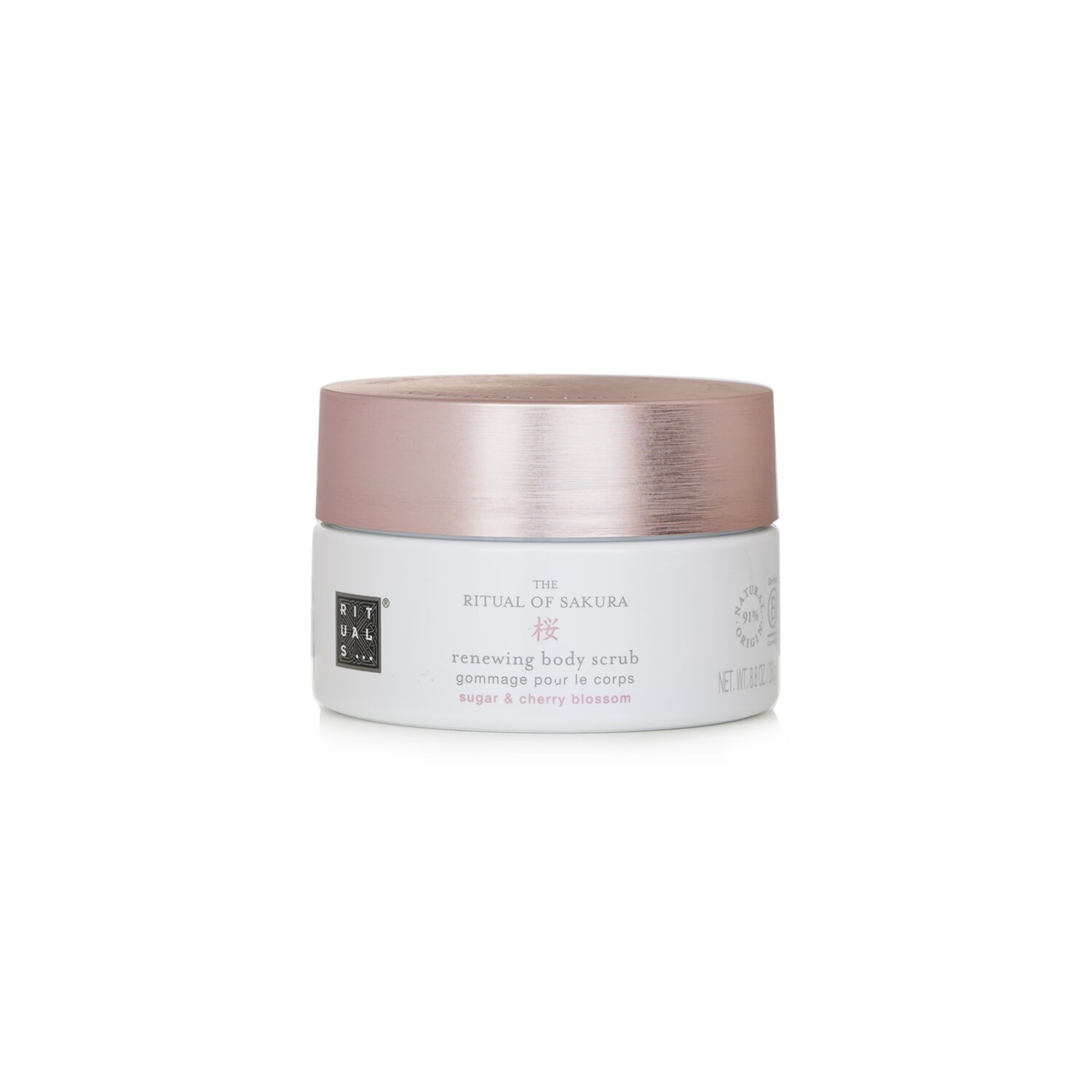 The Ritual Of Sakura Renewing Body Scrub - Sugar & Cherry Blossom - 250g/8.8oz