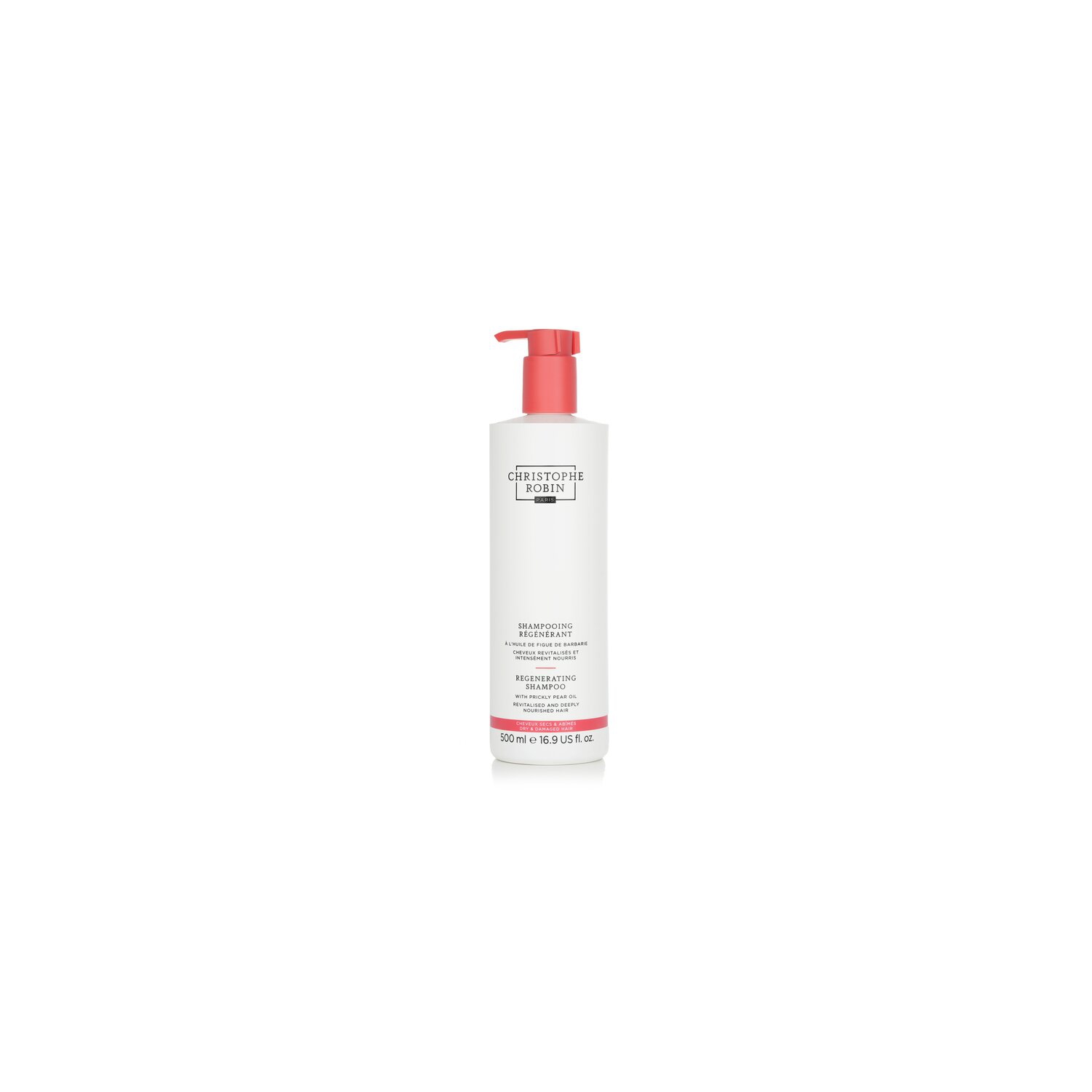 Regenerating Shampoo with Prickly Pear Oil - Dry &amp; Damaged Hair 500ml/16.9oz