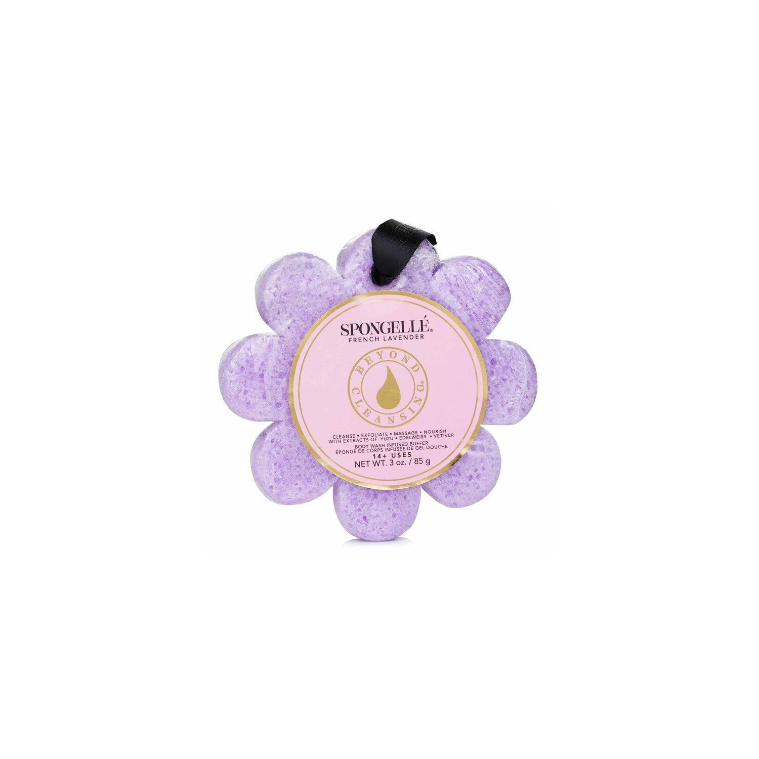 Wild flower Soap Sponge - French Lavender 1pc
