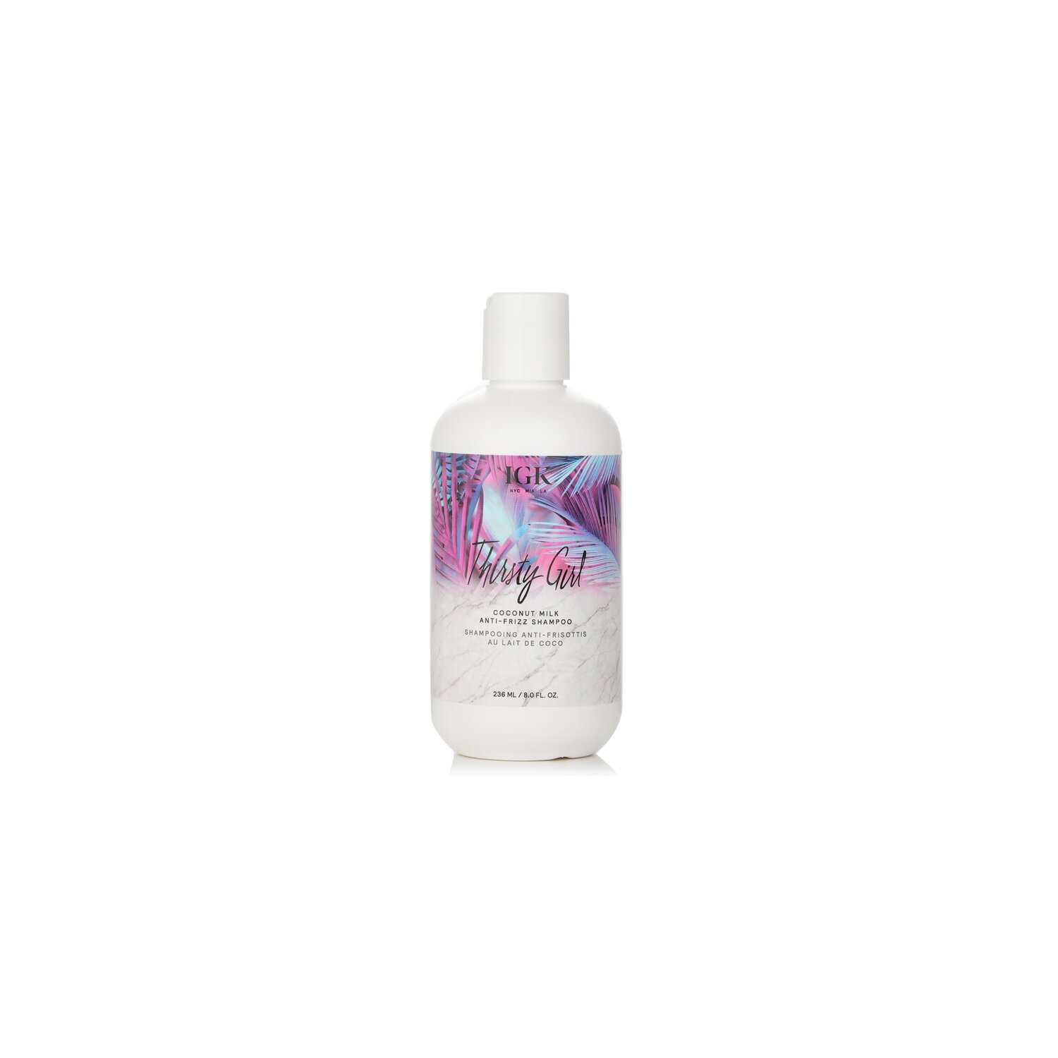Shampooing anti-frisottis au lait de coco thirsty Girl 236&nbsp;ml/8&nbsp;oz