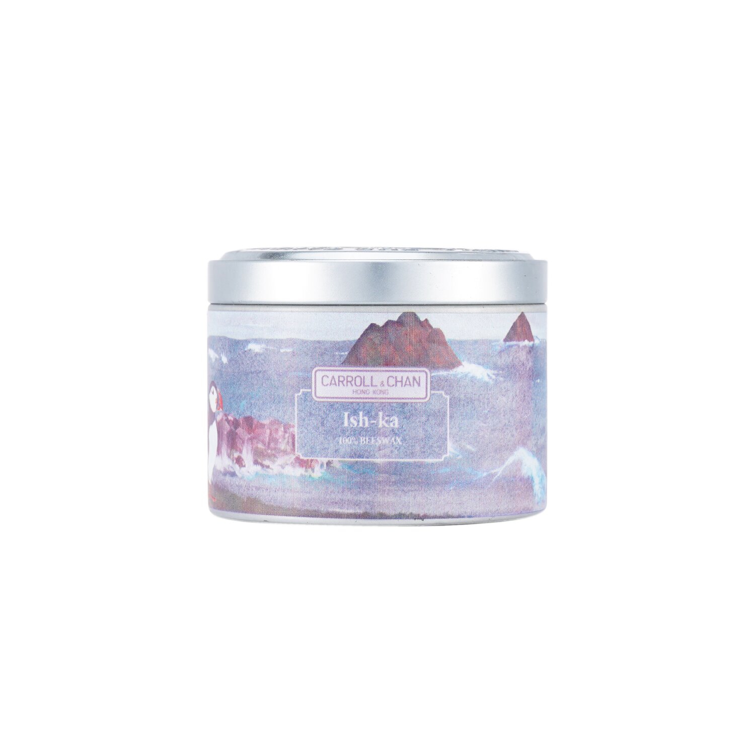 100% Beeswax Tin Candle - Ish-Ka cm