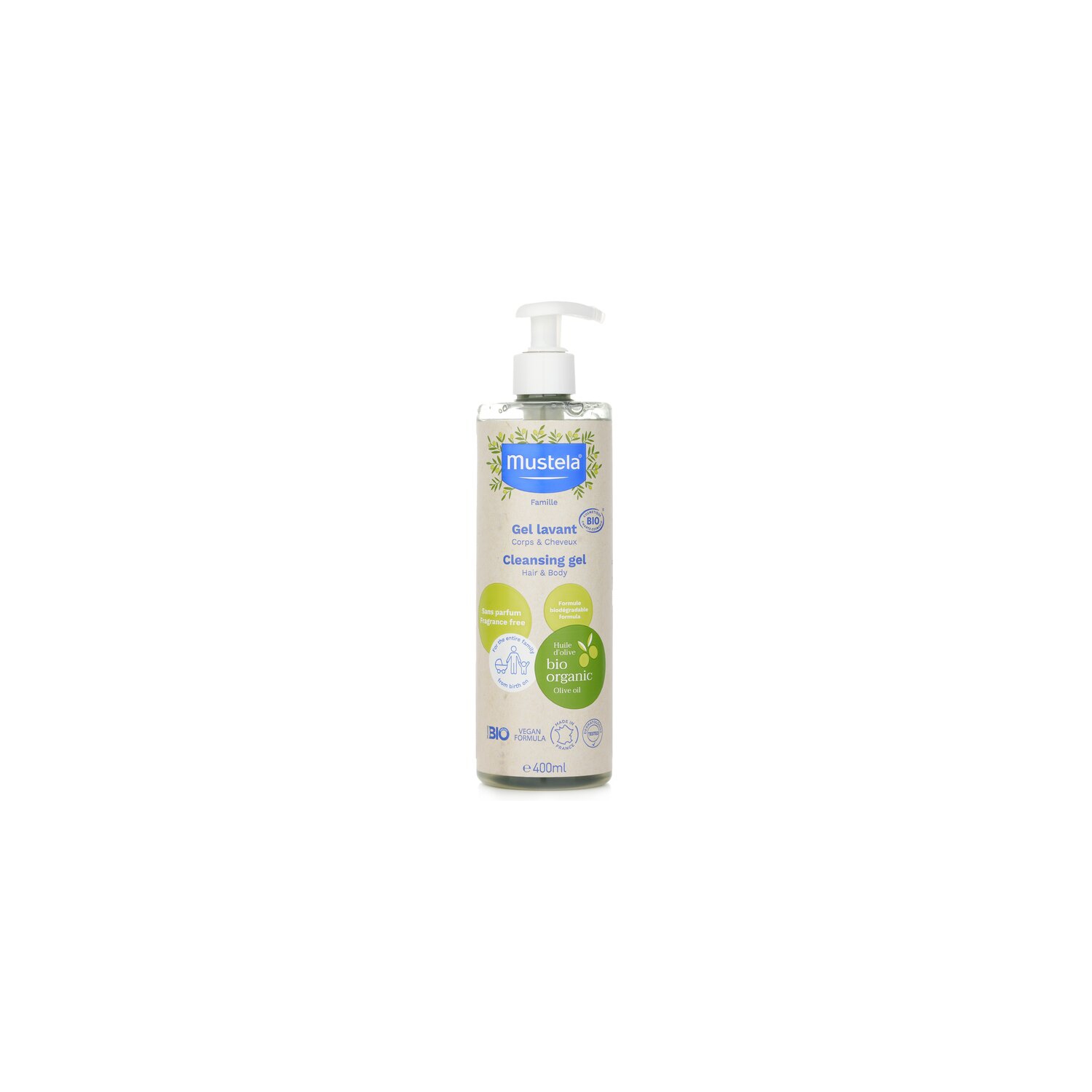 Bio Organic Cleansing Gel 400ml