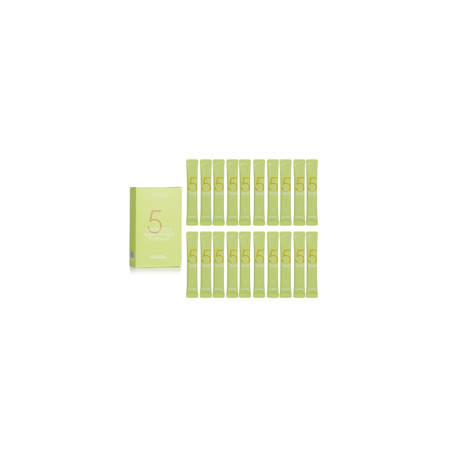 5 Probiotics Apple Vinegar Shampoo 20x8ml