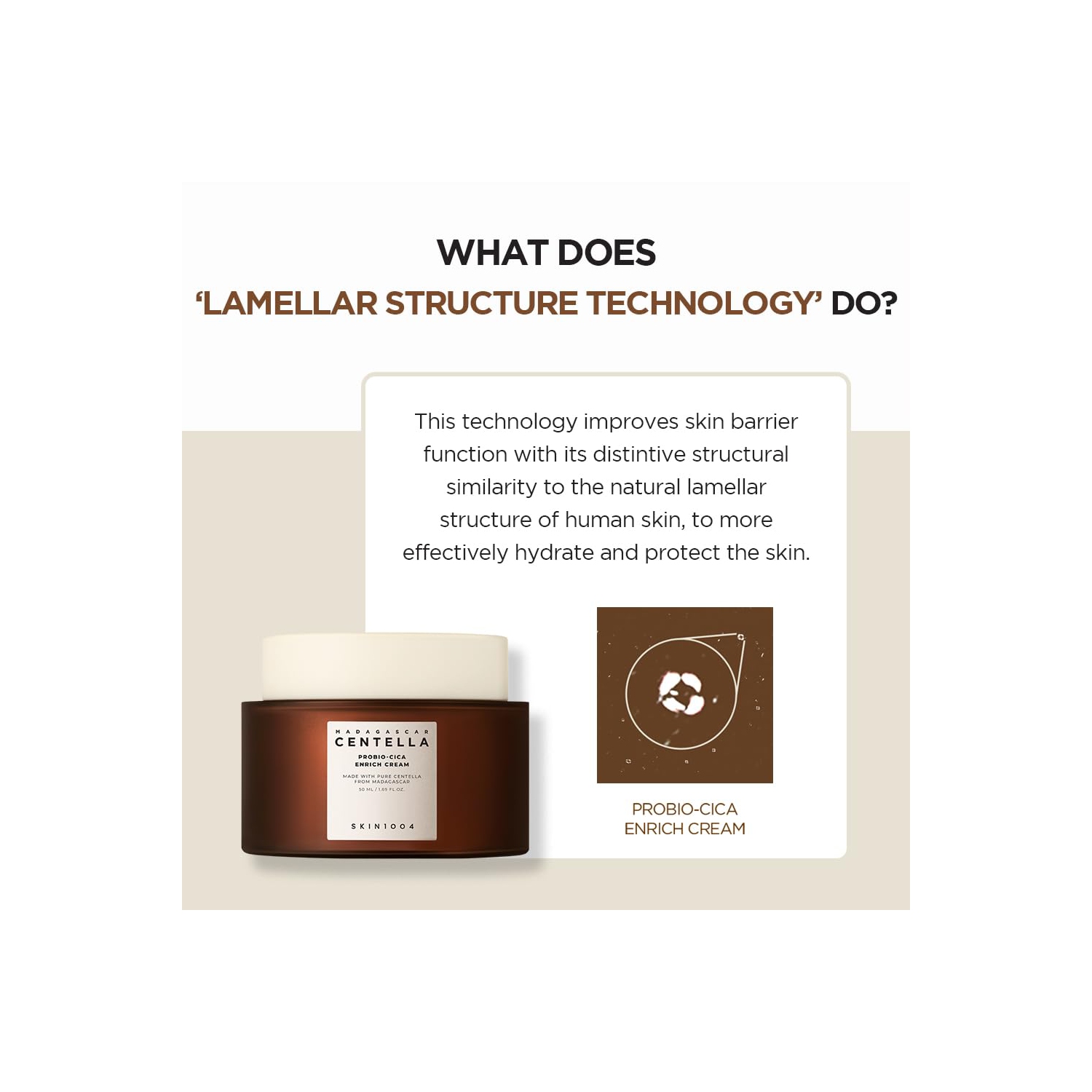 Madagascar Centella Probio Cica Enrich Cream - 50ml/1.69oz