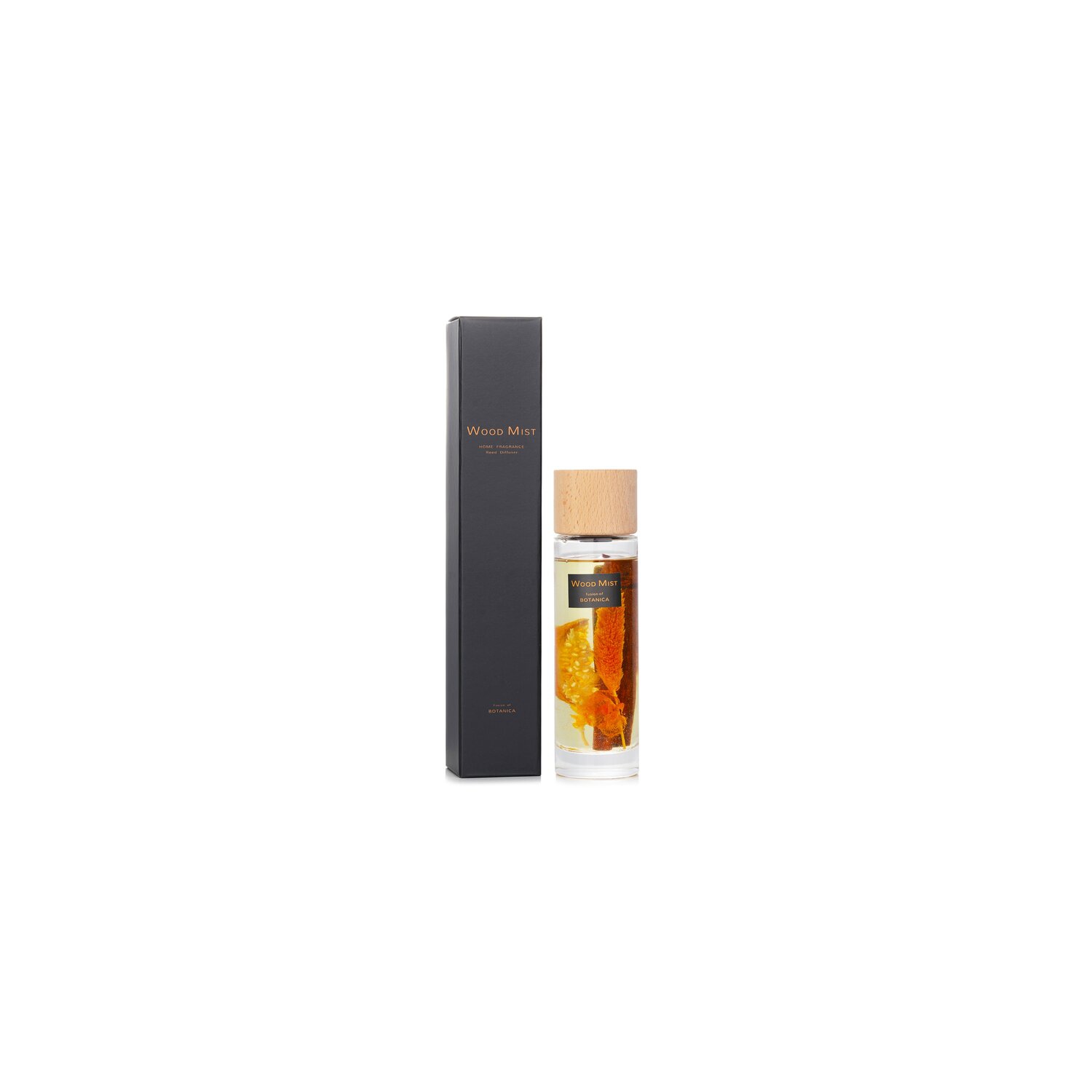 Wood Mist Home Fragrance Reed Diffuser - Orange Cinnamon 110ml/3.72oz