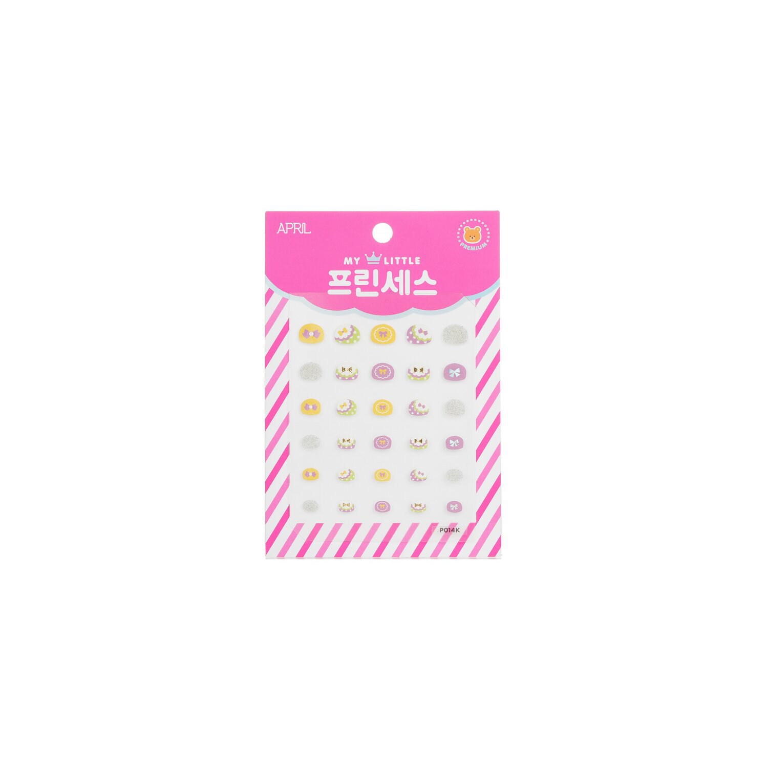 Princess Kids Nail Sticker - # P014K 1pack