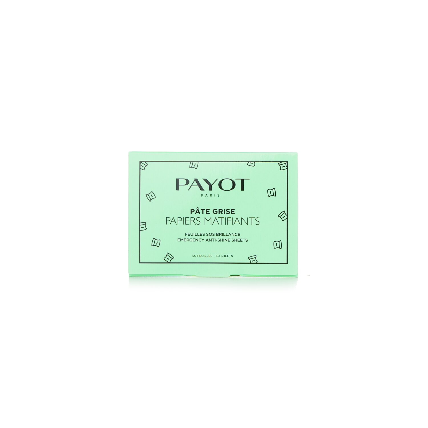 Pate Grise Papiers Matifiants Emergency Anti Shine Sheet - 10x 50sheets