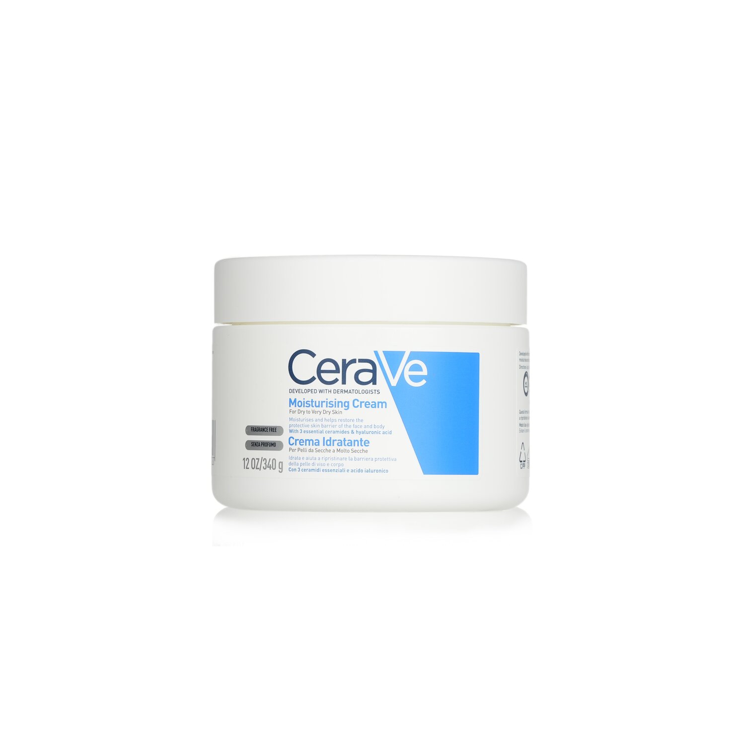 Crème hydratante pour les peaux sèches à très sèches 340&nbsp;g/12&nbsp;oz