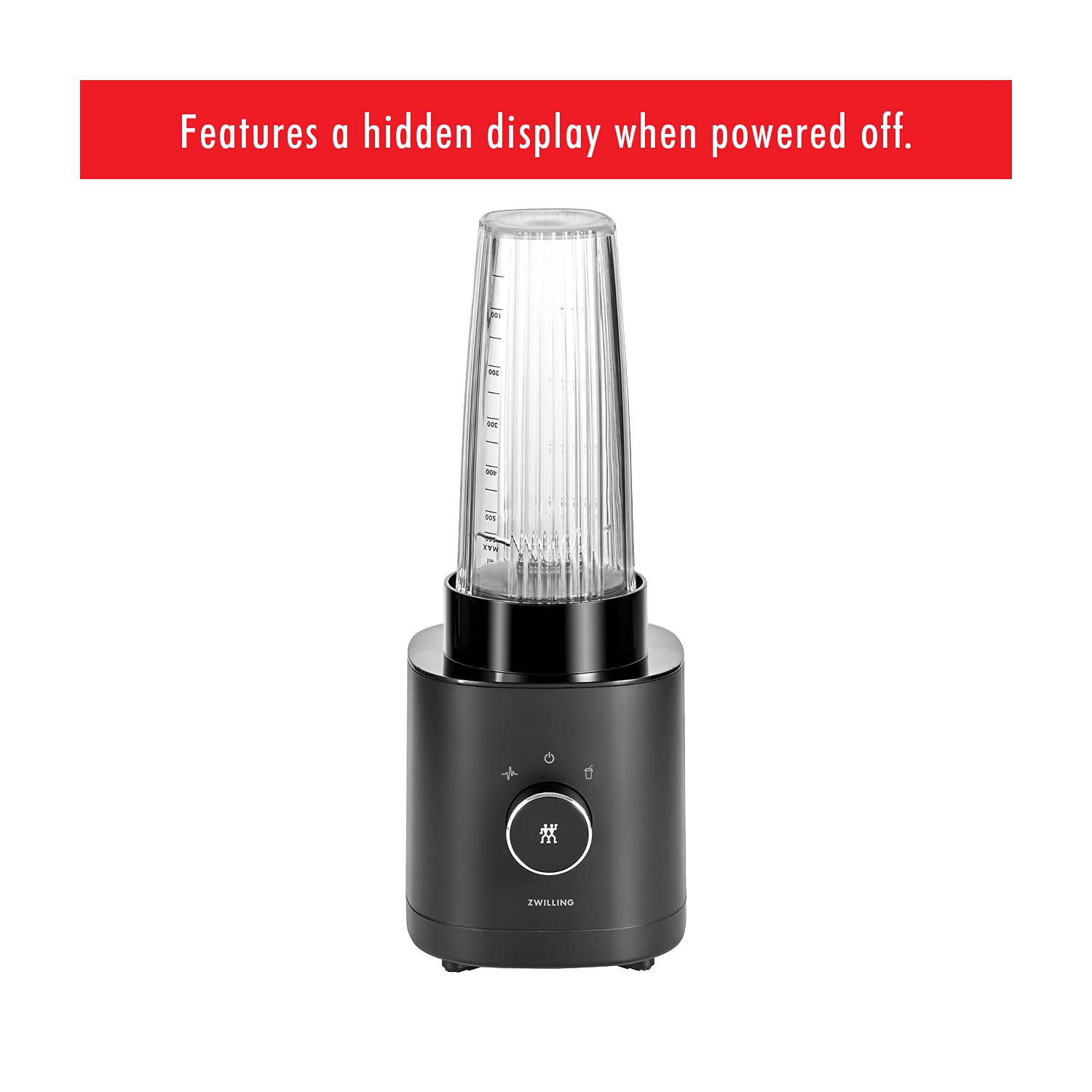 ZWILLING J.A. HENCKELS Enfinigy Personal Blender, Piranha Teeth Cross Blade for Ultimate Blending, Smoothies, Shakes