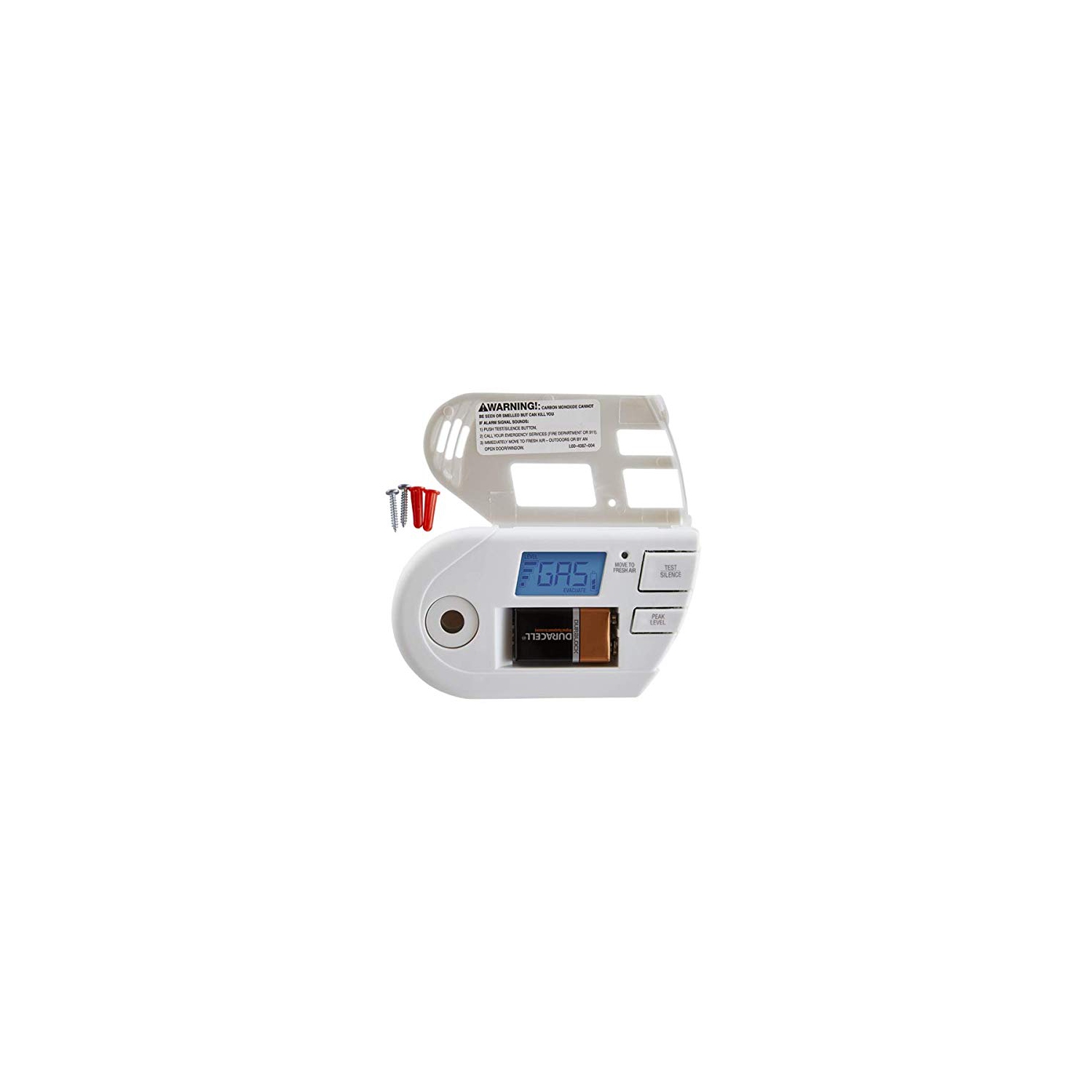 First Alert GCO1 Plug-in Combination Explosive Gas and Carbon Monoxide Alarm with Battery Backup