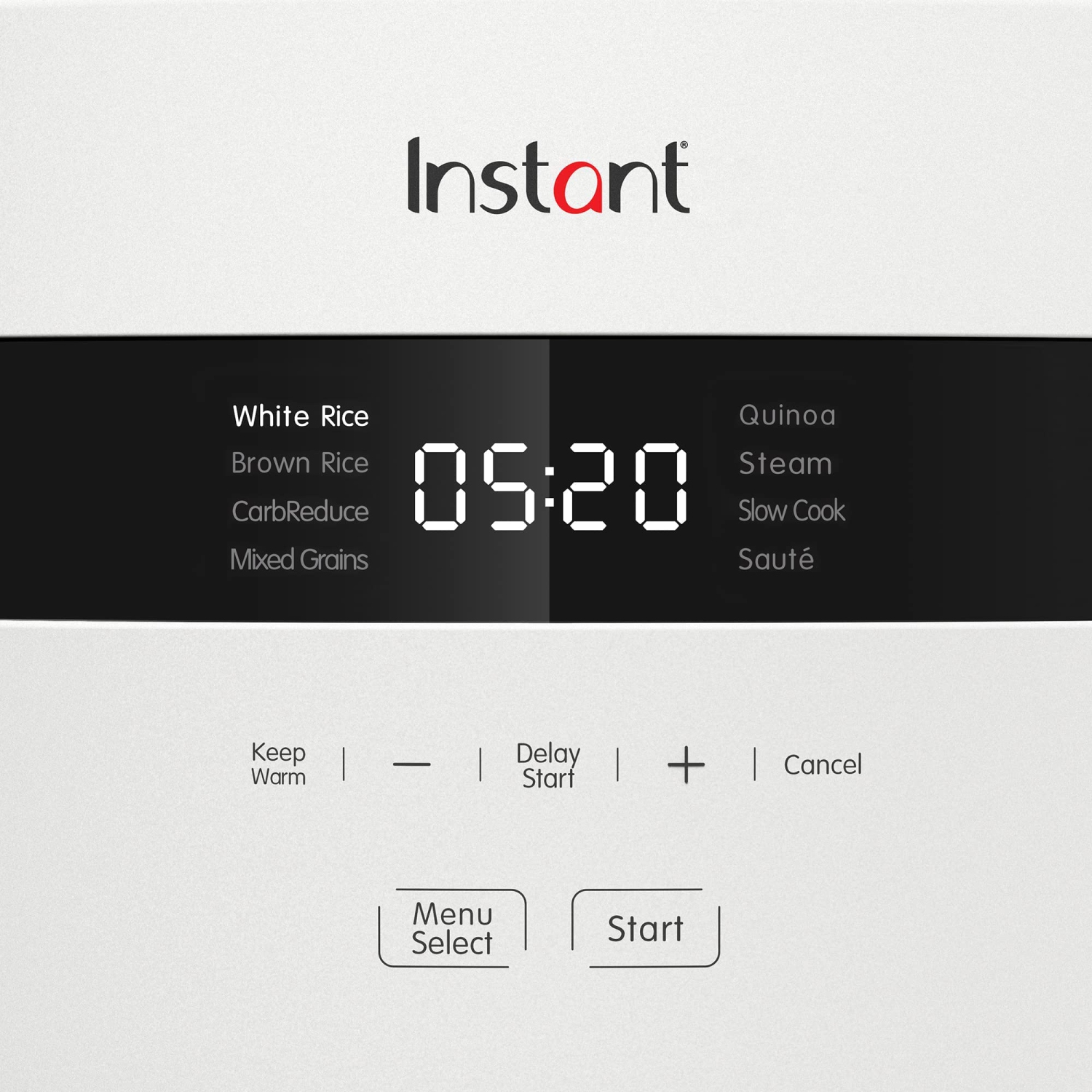 Instant 20-Cup Rice Cooker, Rice and Grain Multi-Cooker with Carb Reducing Technology without Compromising Taste or Te..