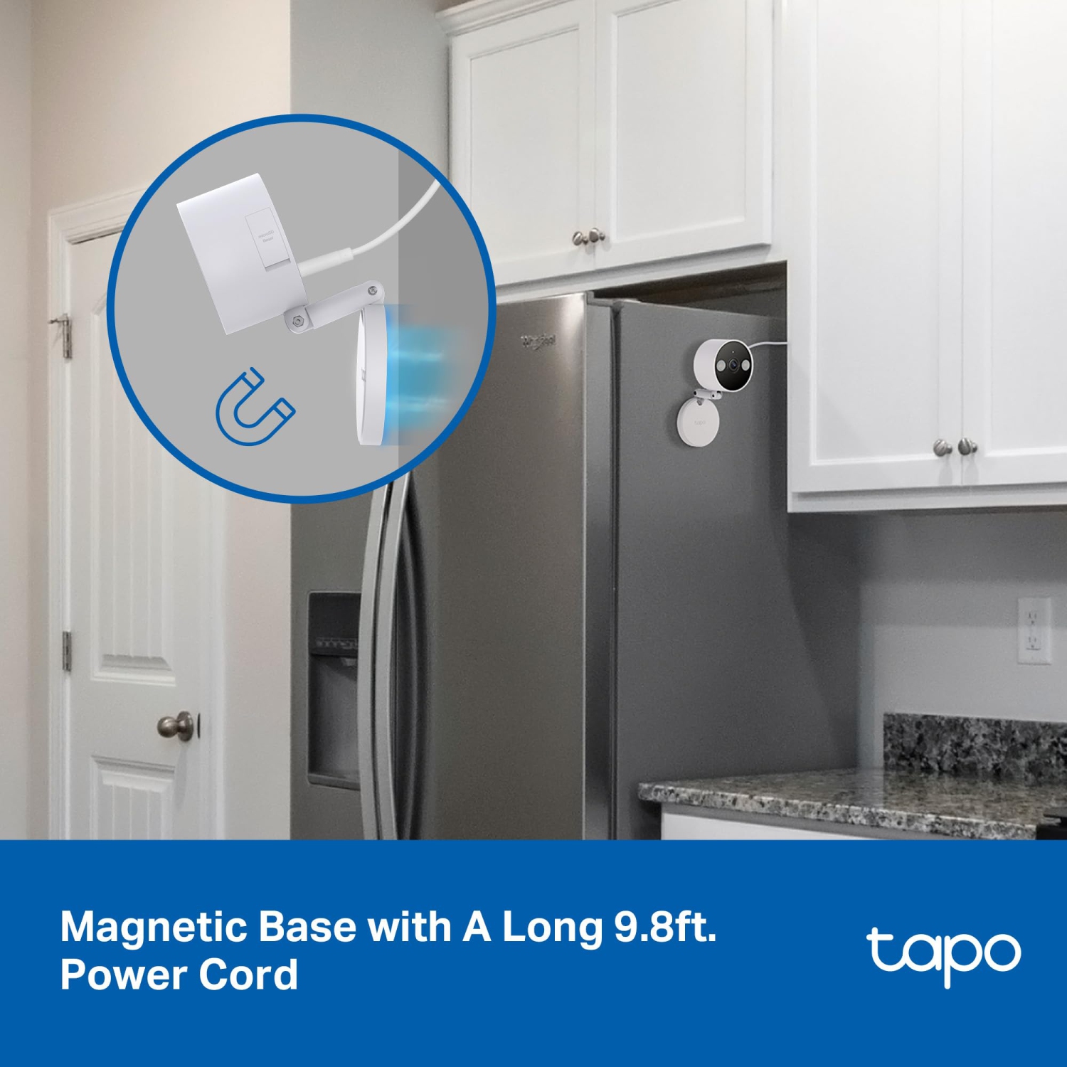 Caméra de surveillance QHD Tapo 2K de TP-Link, intérieur/extérieur