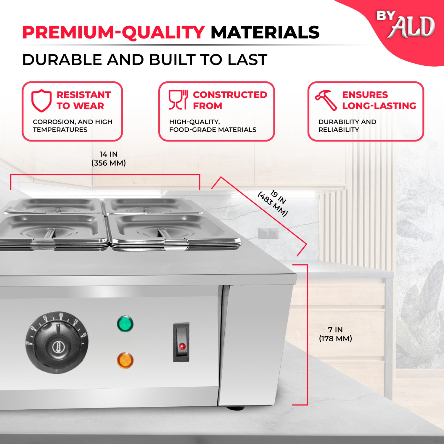 Marmite à chocolat A-CM4S | Chauffe-aliments électrique | Fusible à bonbons professionnel | 110 V