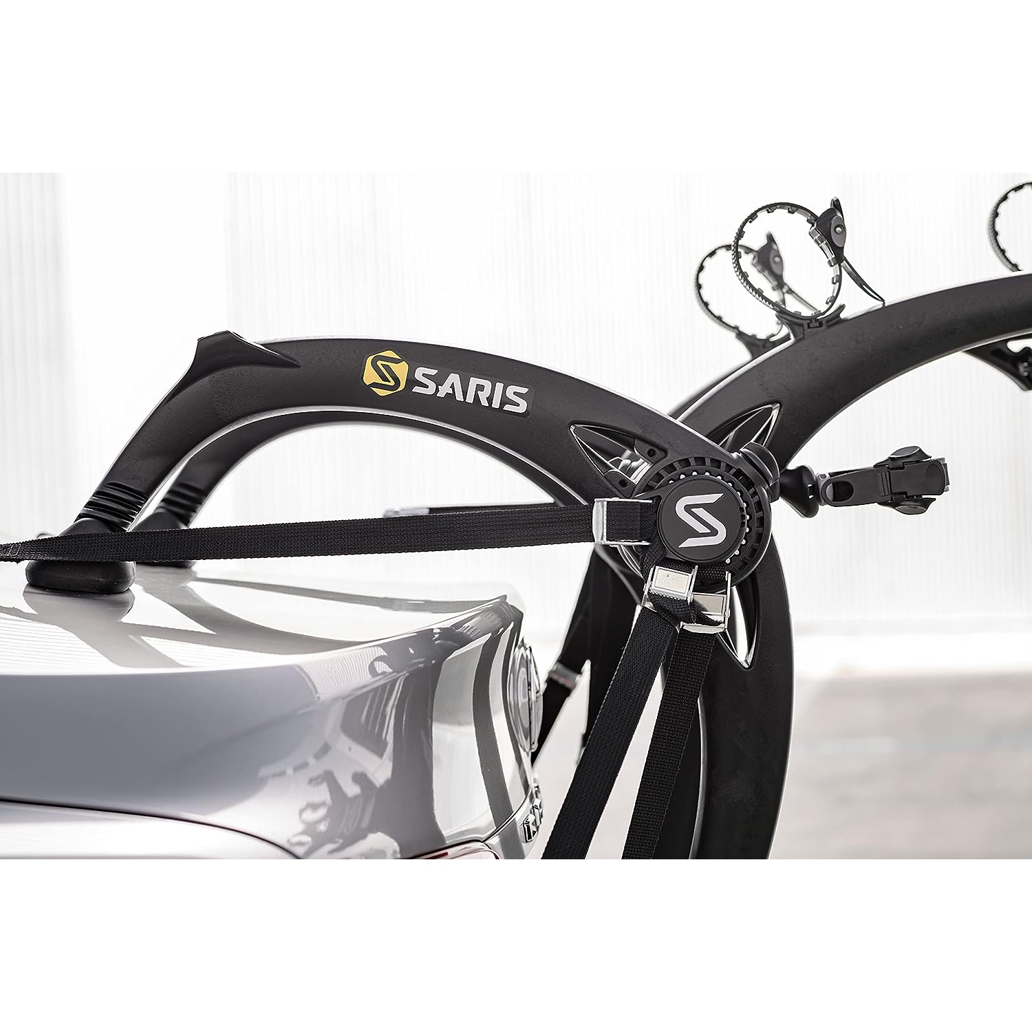 Saris – porte-vélos de coffre pour voiture Bones EX, supports 2 vélos, noir