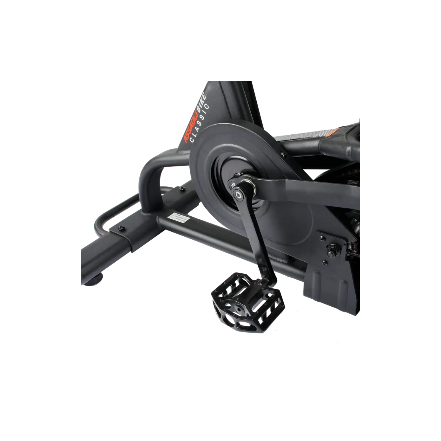 Assault Fitness Air Bike with Infinite Resistance and Intensity, heavy duty steel frame and reinforced Pedals and Cranks. Exercise bike Trainer with