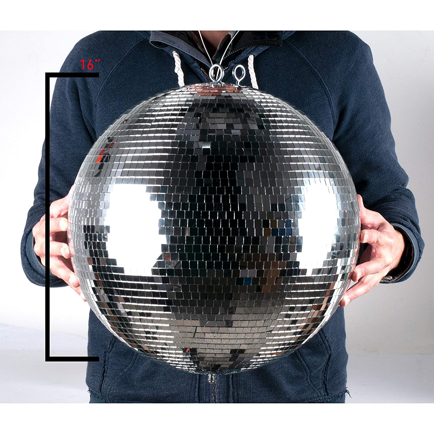Eliminator EM16 Mirror Ball with Motor Ring - 16