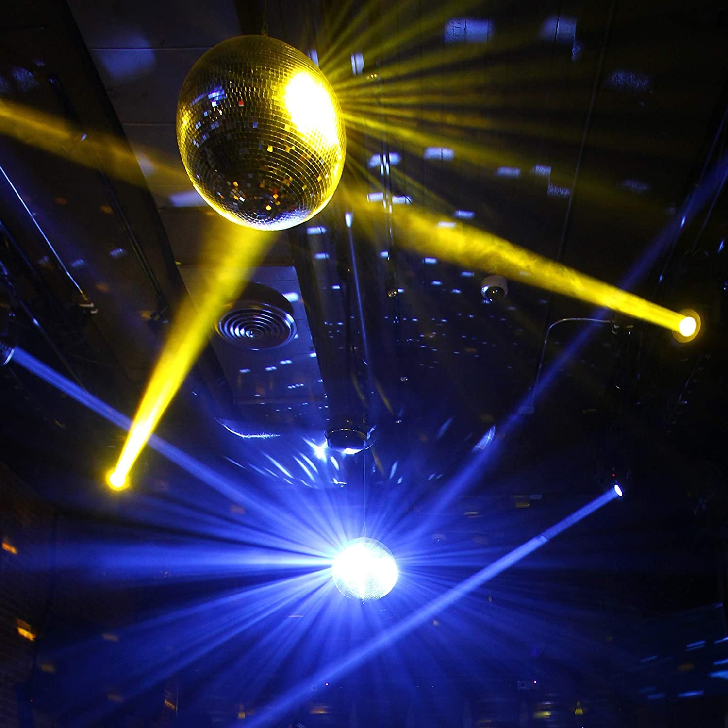 Eliminator EM16 Mirror Ball with Motor Ring - 16