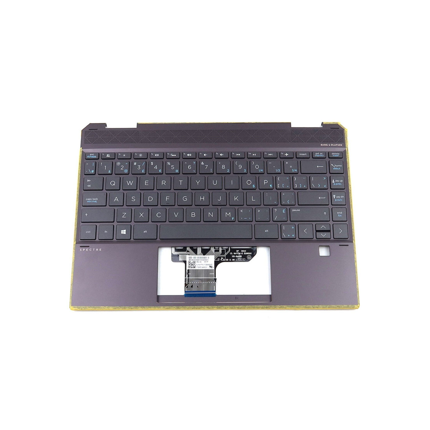 REMIS À NEUF HP TOPCVR DAS AVEC CLAVIER BL DASPVCY EN/FR CAN