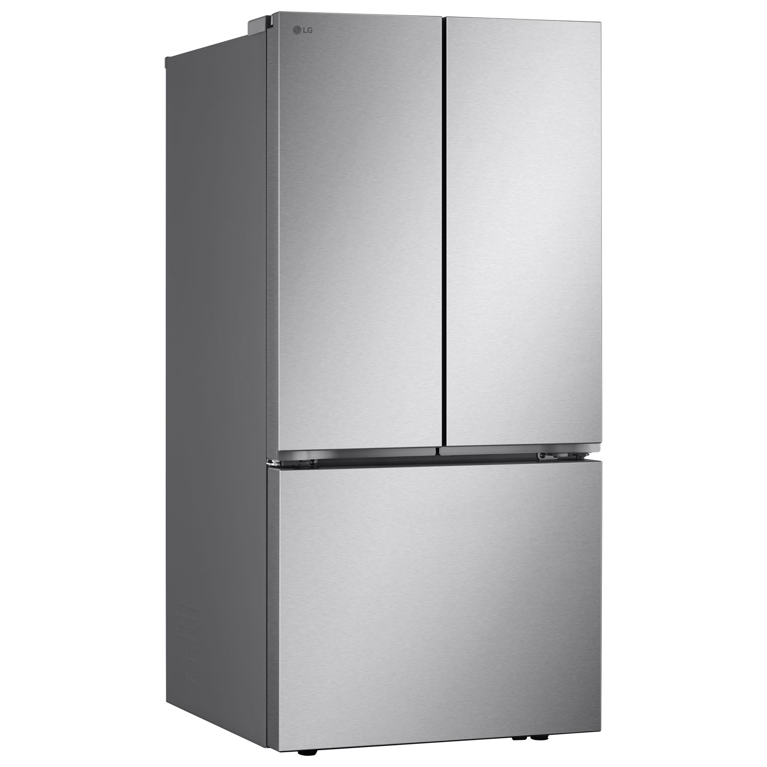 LG 33" 25.1 Cu. Ft. 3-door French Door Refrigerator with Automatic Ice Maker - Stainless Steel