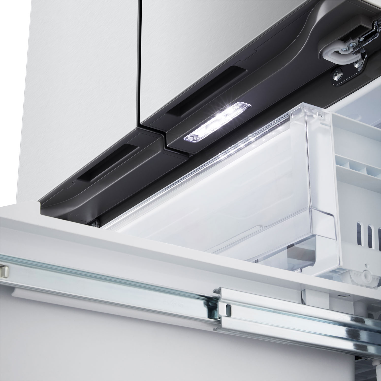 LG 33" 25.1 Cu. Ft. 3-door French Door Refrigerator with Automatic Ice Maker - Stainless Steel