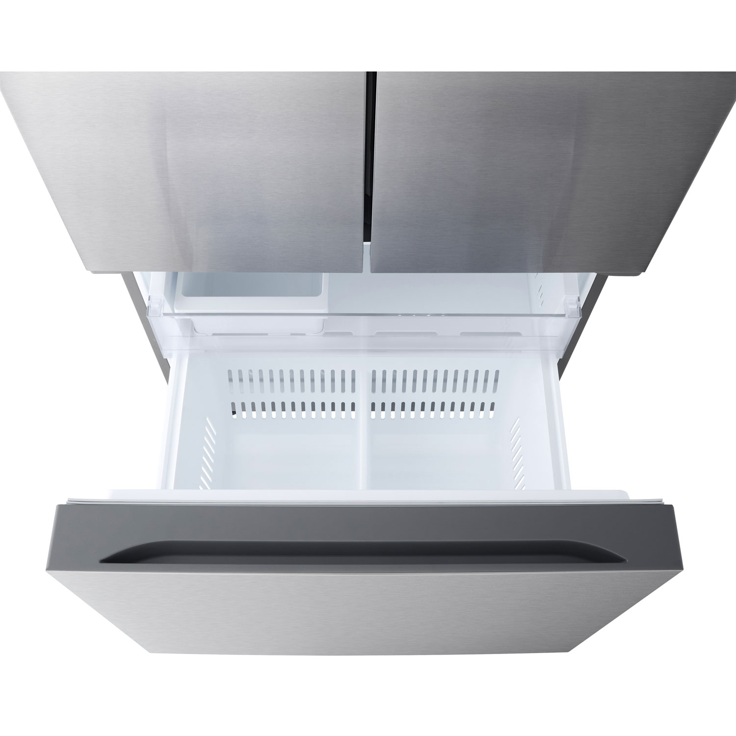 LG 33" 25.1 Cu. Ft. 3-door French Door Refrigerator with Automatic Ice Maker - Stainless Steel