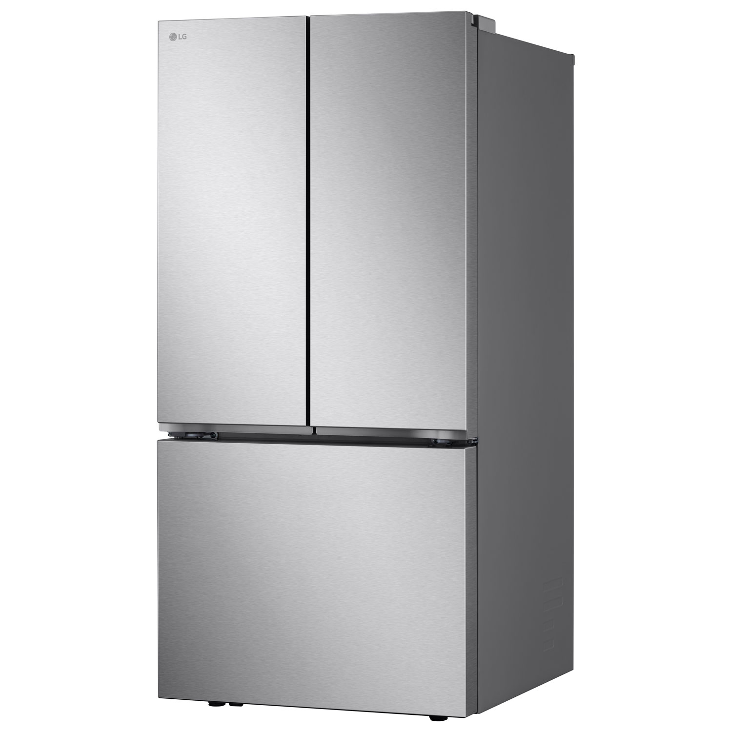 LG 33" 25.1 Cu. Ft. 3-door French Door Refrigerator with Automatic Ice Maker - Stainless Steel