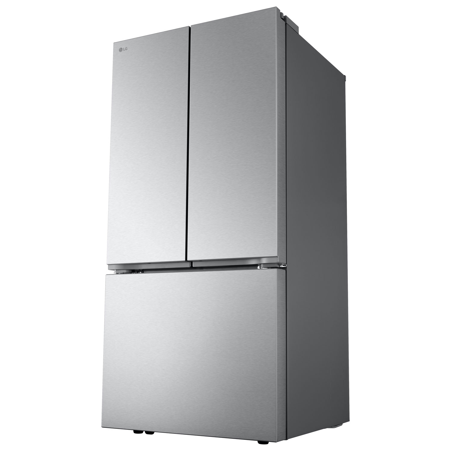 LG 33" 25.1 Cu. Ft. 3-door French Door Refrigerator with Automatic Ice Maker - Stainless Steel