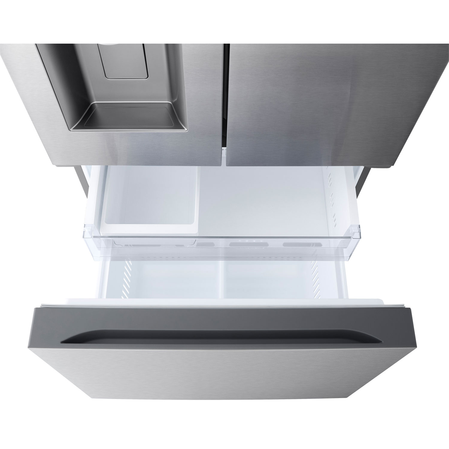 LG 33" 24.5 Cu. Ft. 3-door French Door Refrigerator with Water & Ice Dispenser - Stainless Steel