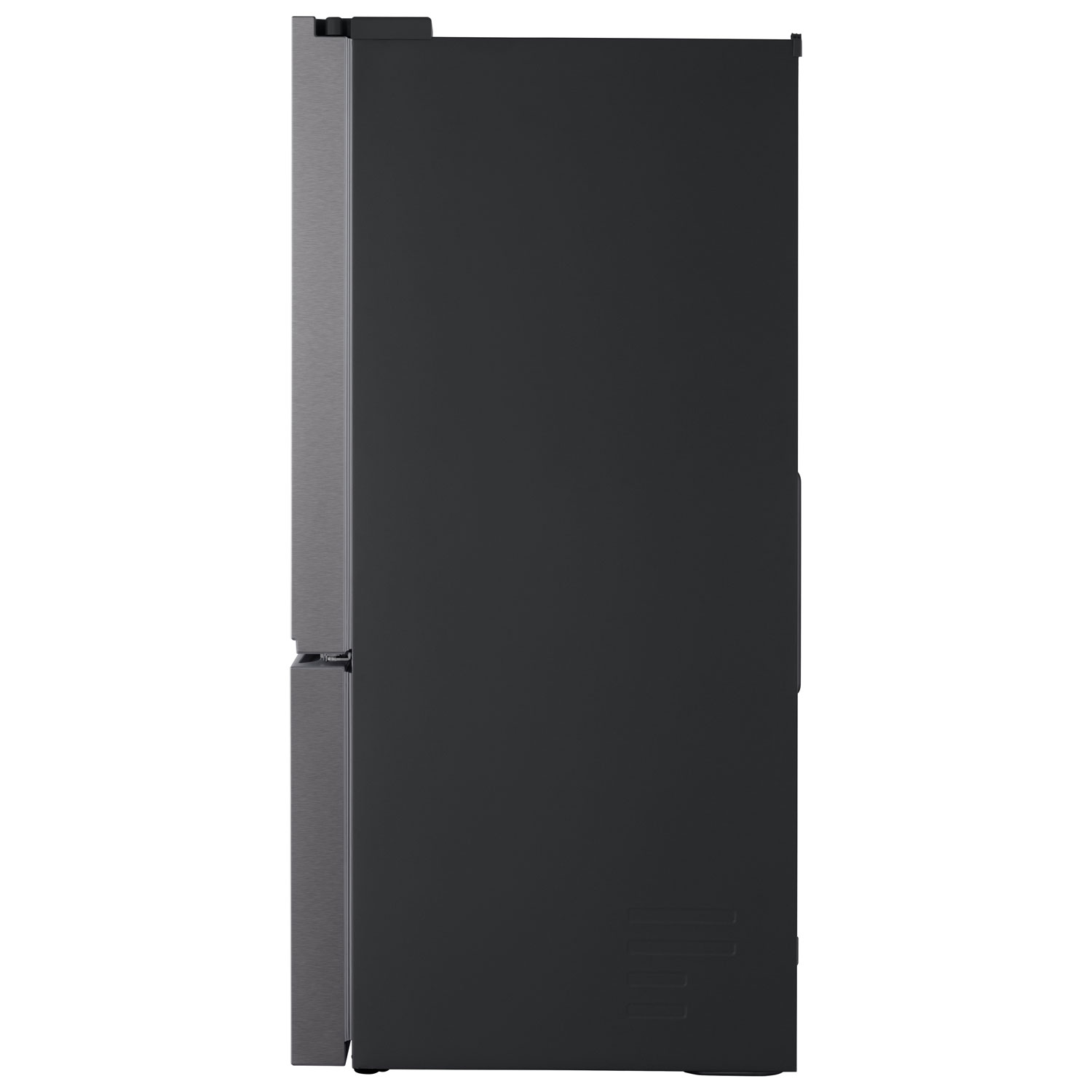 LG 33" 24.5 Cu. Ft. 3-door French Door Refrigerator with Water & Ice Dispenser - Black Stainless